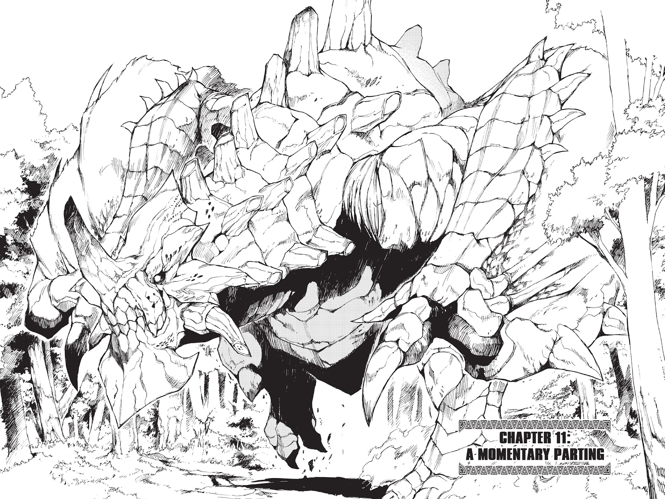 Monster Hunter - Senkou no Kariudo Chapter 11 page 4 - Chapter 11: A Momentary Parting