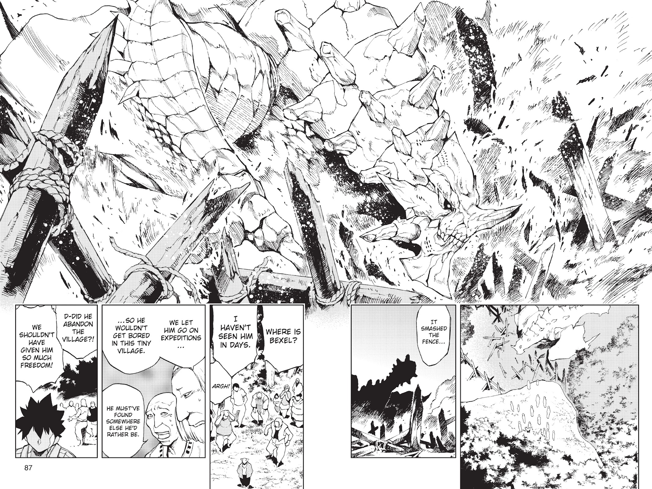 Monster Hunter - Senkou no Kariudo Chapter 11 page 7 - Chapter 11: A Momentary Parting