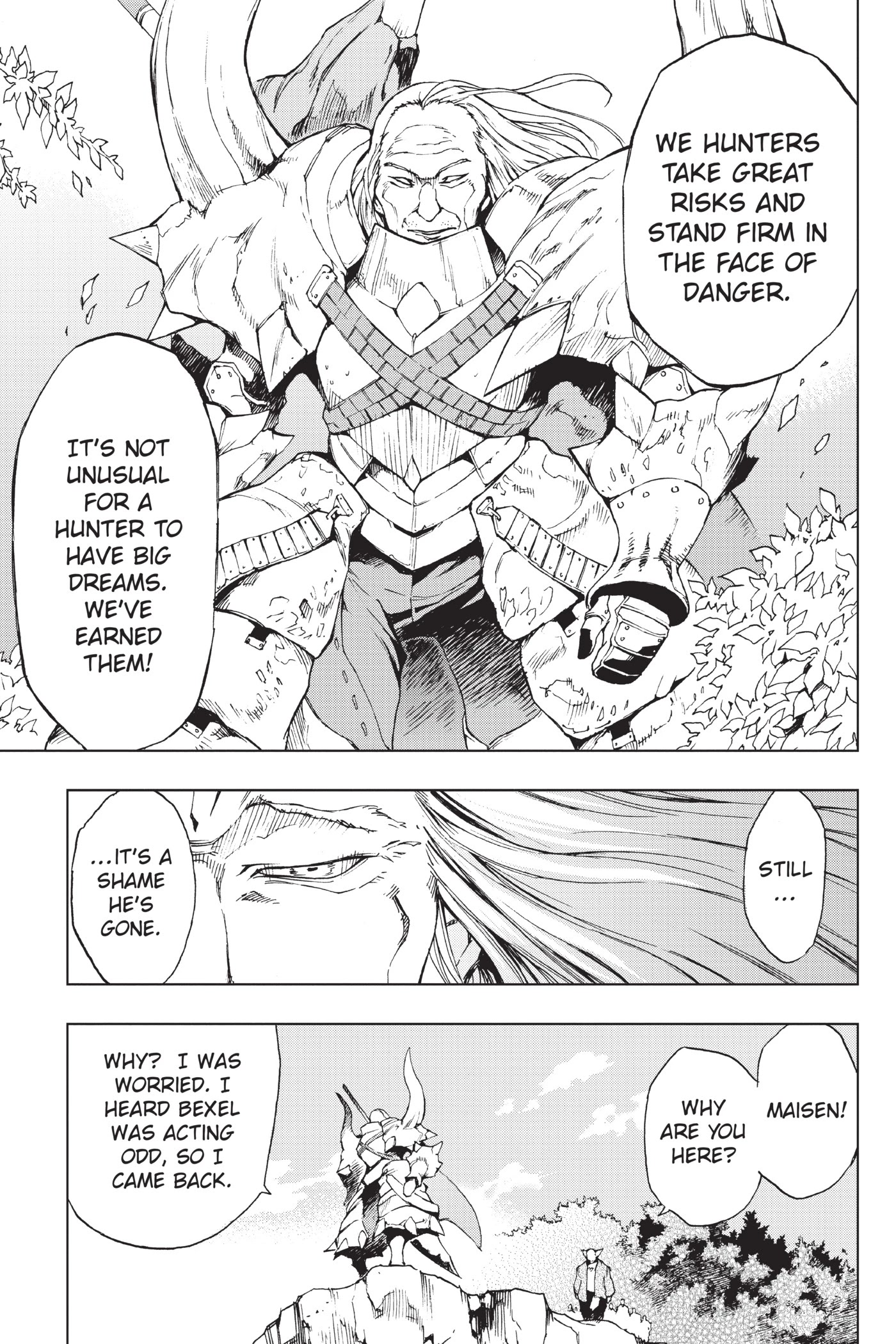 Monster Hunter - Senkou no Kariudo Chapter 11 page 9 - Chapter 11: A Momentary Parting