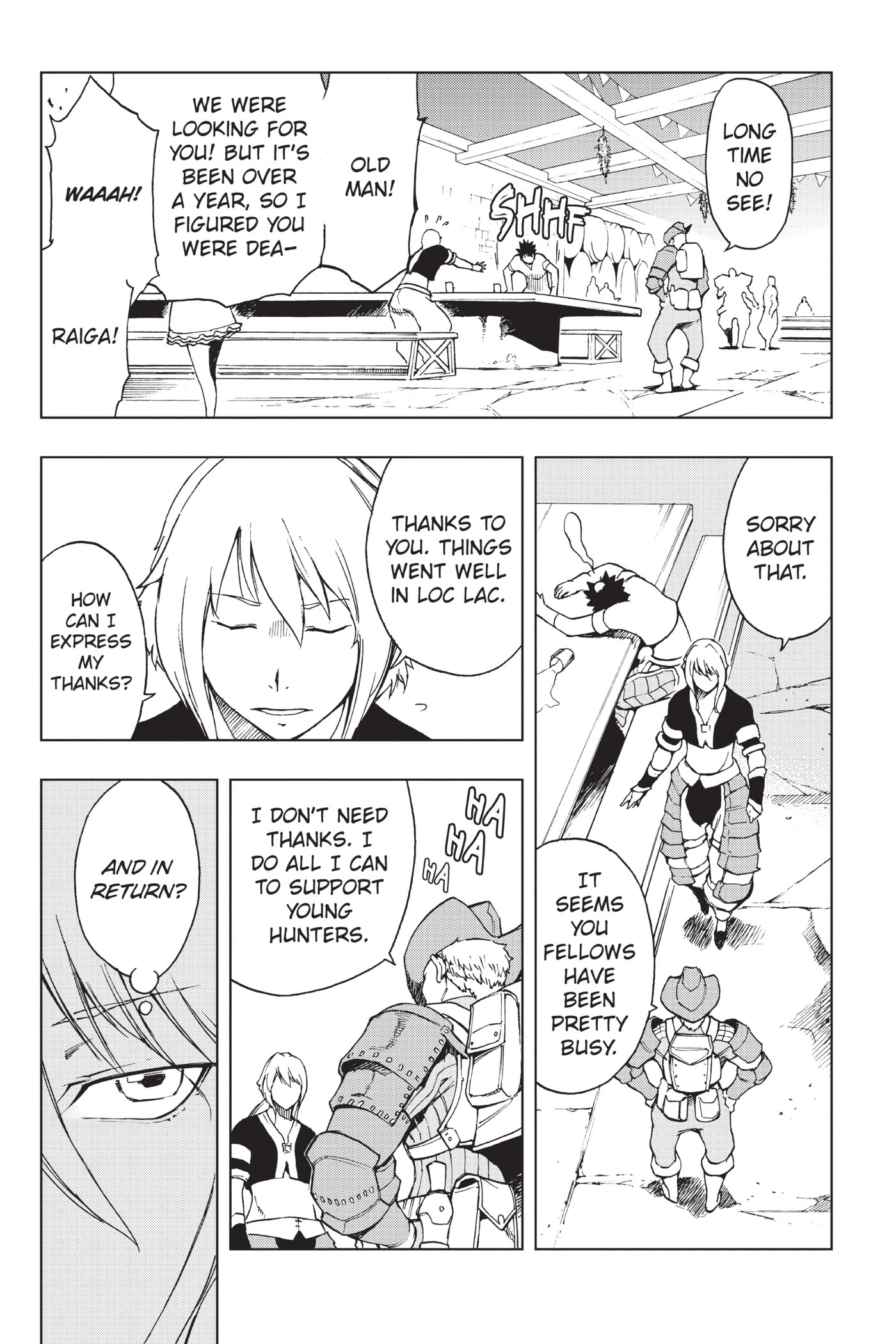Monster Hunter - Senkou no Kariudo Chapter 12 page 10 - Chapter 12: Three Nows