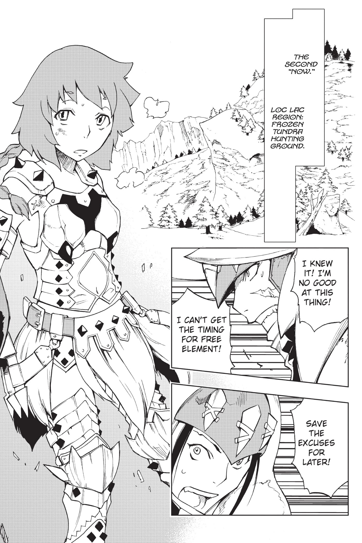 Monster Hunter - Senkou no Kariudo Chapter 12 page 12 - Chapter 12: Three Nows