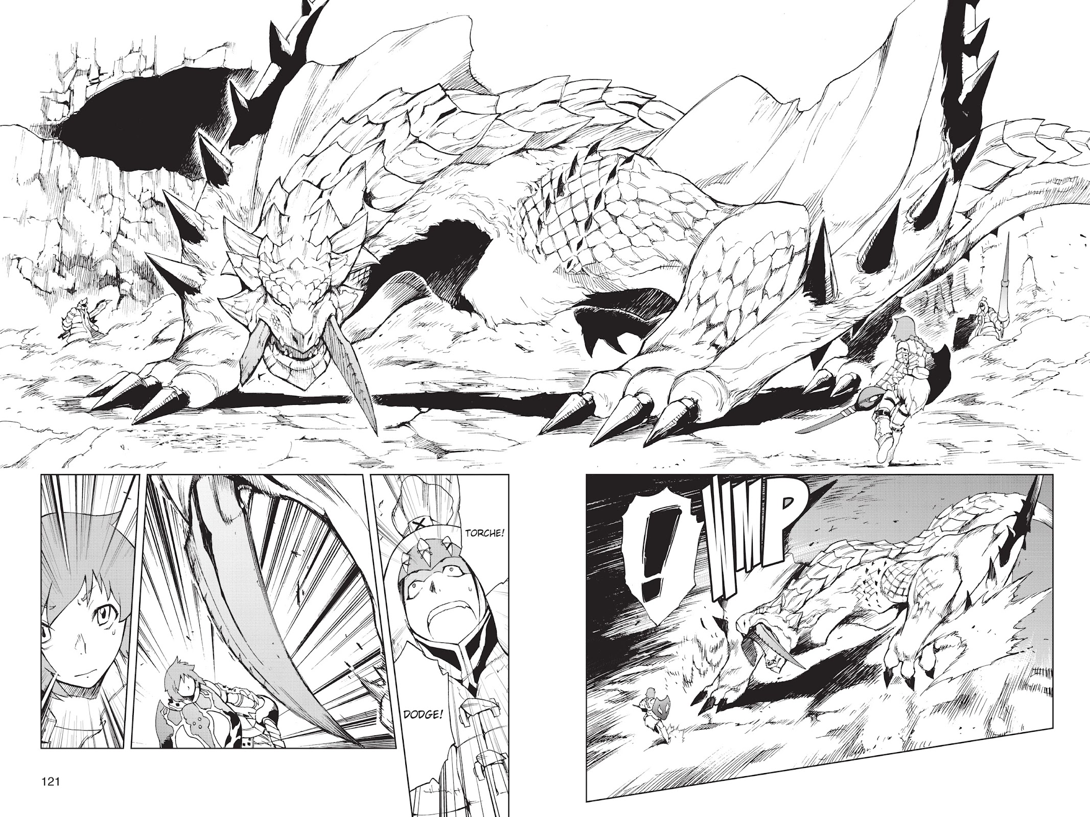 Monster Hunter - Senkou no Kariudo Chapter 12 page 13 - Chapter 12: Three Nows