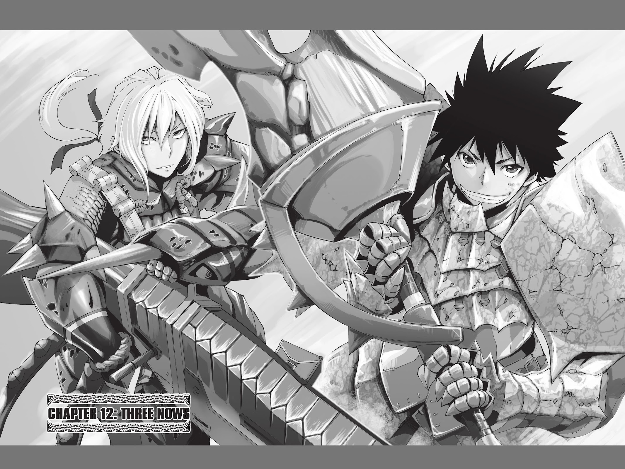 Monster Hunter - Senkou no Kariudo Chapter 12 page 2 - Chapter 12: Three Nows