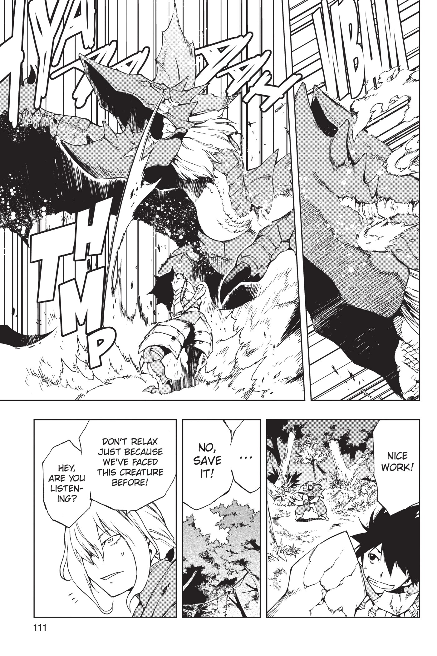 Monster Hunter - Senkou no Kariudo Chapter 12 page 5 - Chapter 12: Three Nows
