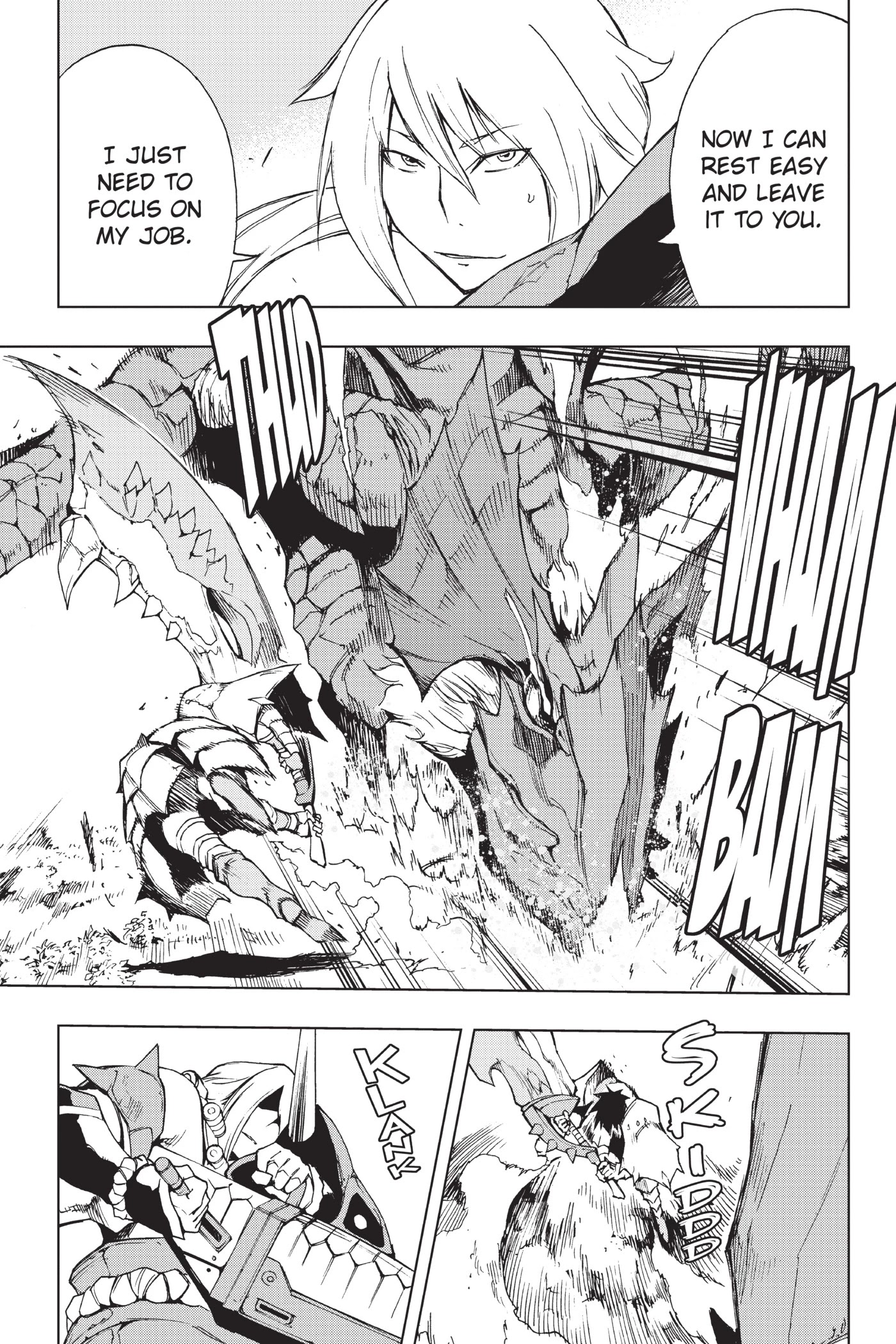 Monster Hunter - Senkou no Kariudo Chapter 12 page 7 - Chapter 12: Three Nows
