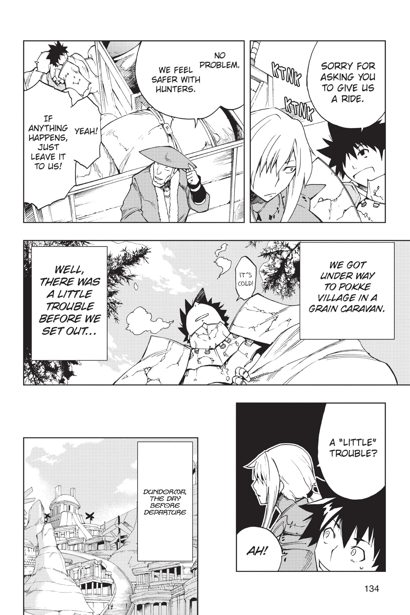 Monster Hunter - Senkou no Kariudo Chapter 13 page 5 - Chapter 13: To Pokke Village