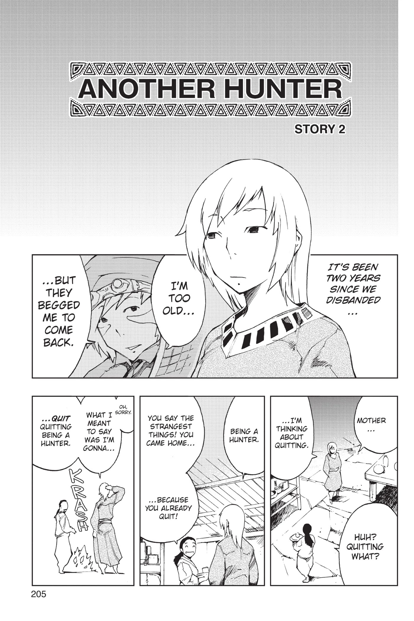 Monster Hunter - Senkou no Kariudo Chapter 15.5 page 1 - Chapter 15.5: Another Hunter 2