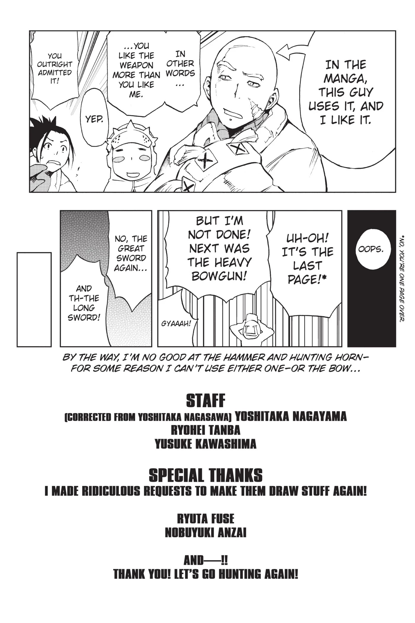 Monster Hunter - Senkou no Kariudo Chapter 15.5 page 14 - Chapter 15.5: Another Hunter 2