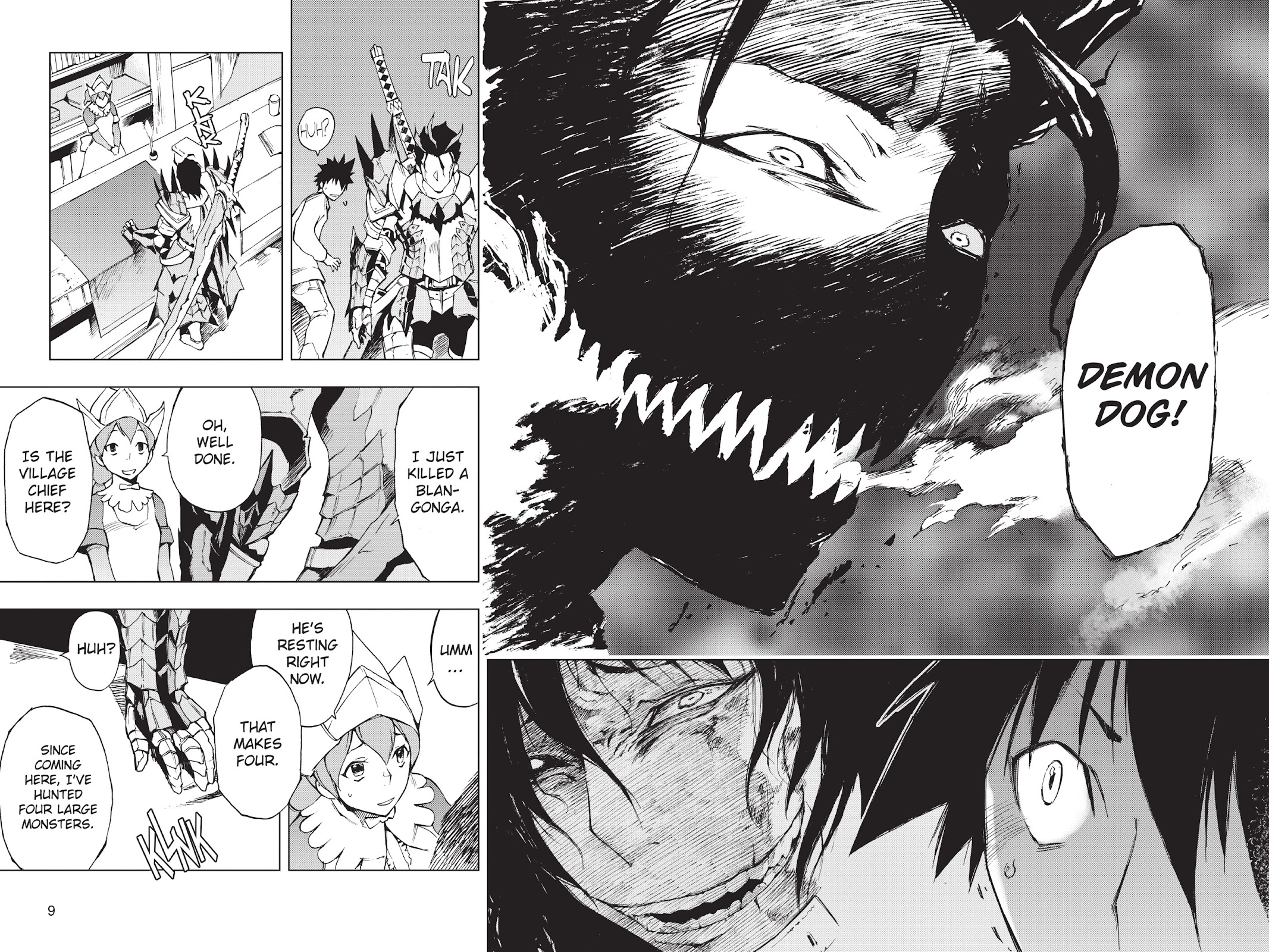 Monster Hunter - Senkou no Kariudo Chapter 16 page 8 - Chapter 16: Foreboding