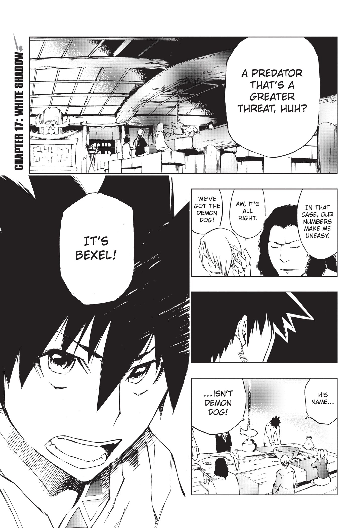 Monster Hunter - Senkou no Kariudo Chapter 17 page 1 - Chapter 17: White Shadow