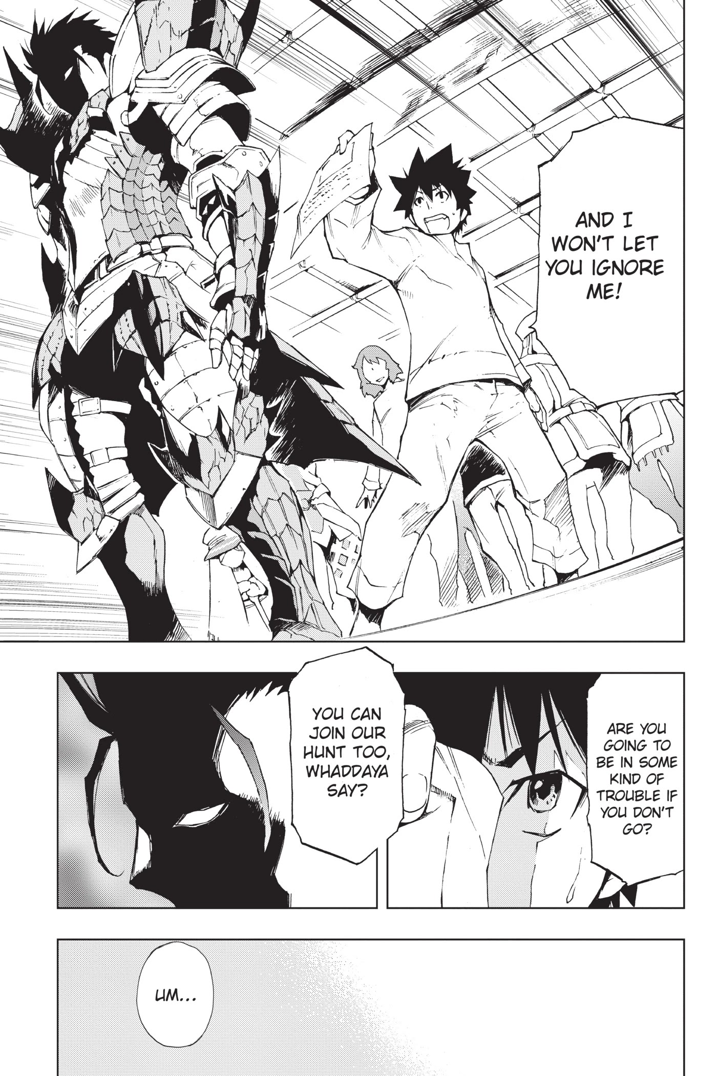 Monster Hunter - Senkou no Kariudo Chapter 17 page 12 - Chapter 17: White Shadow