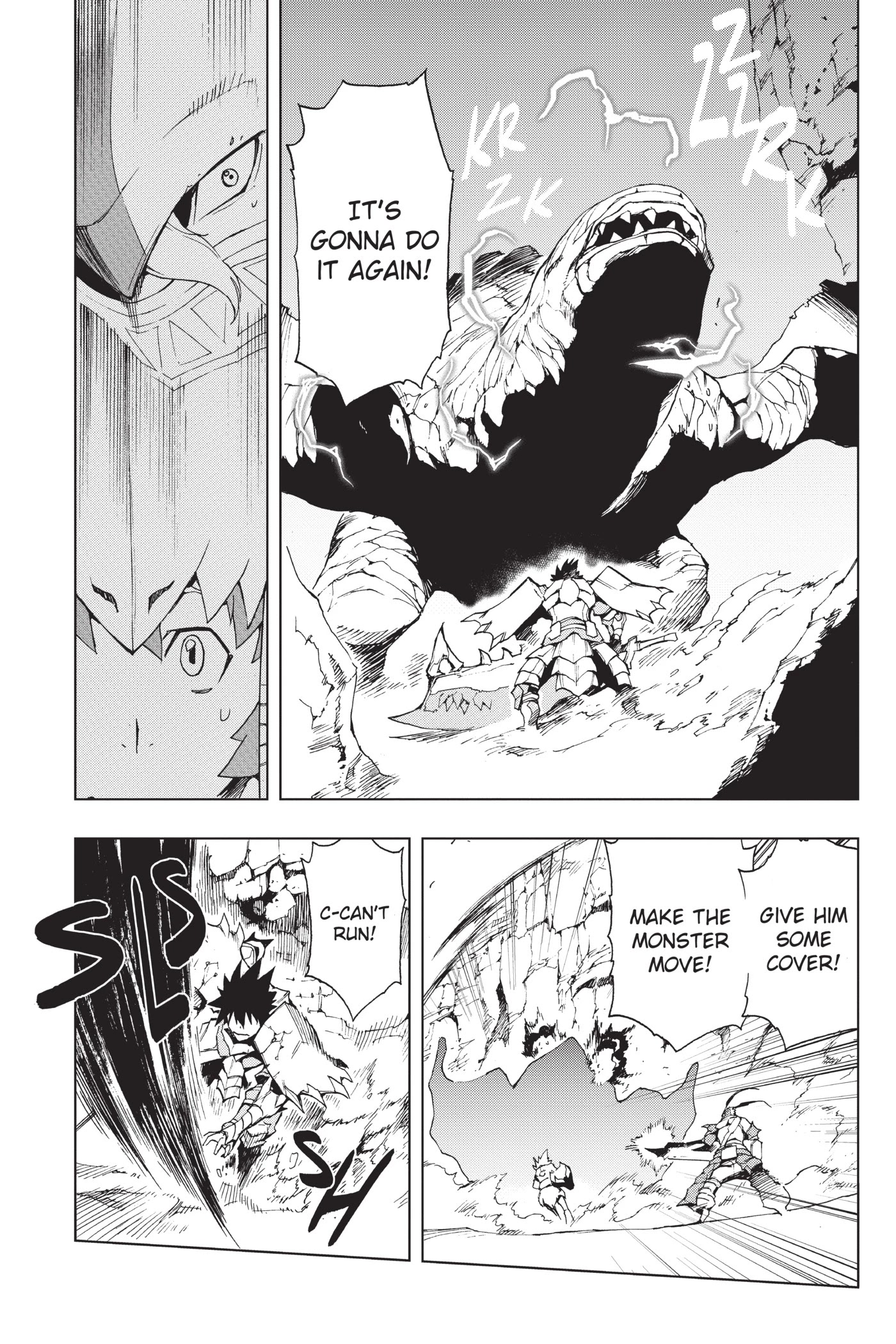 Monster Hunter - Senkou no Kariudo Chapter 18 page 14 - Chapter 18: Before It Sniffs Us Out