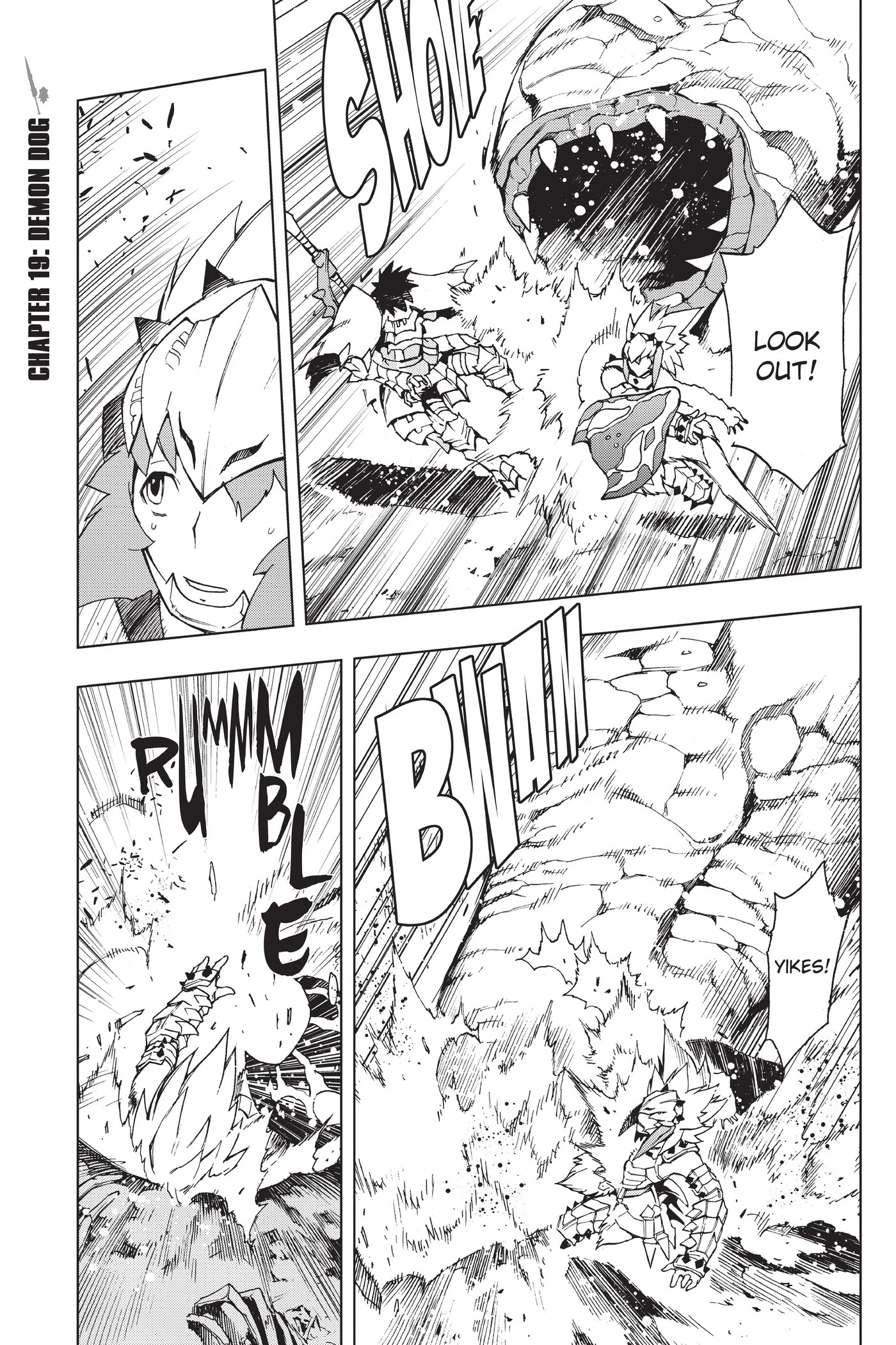 Monster Hunter - Senkou no Kariudo Chapter 19 page 1 - Chapter 19: Demon Dog