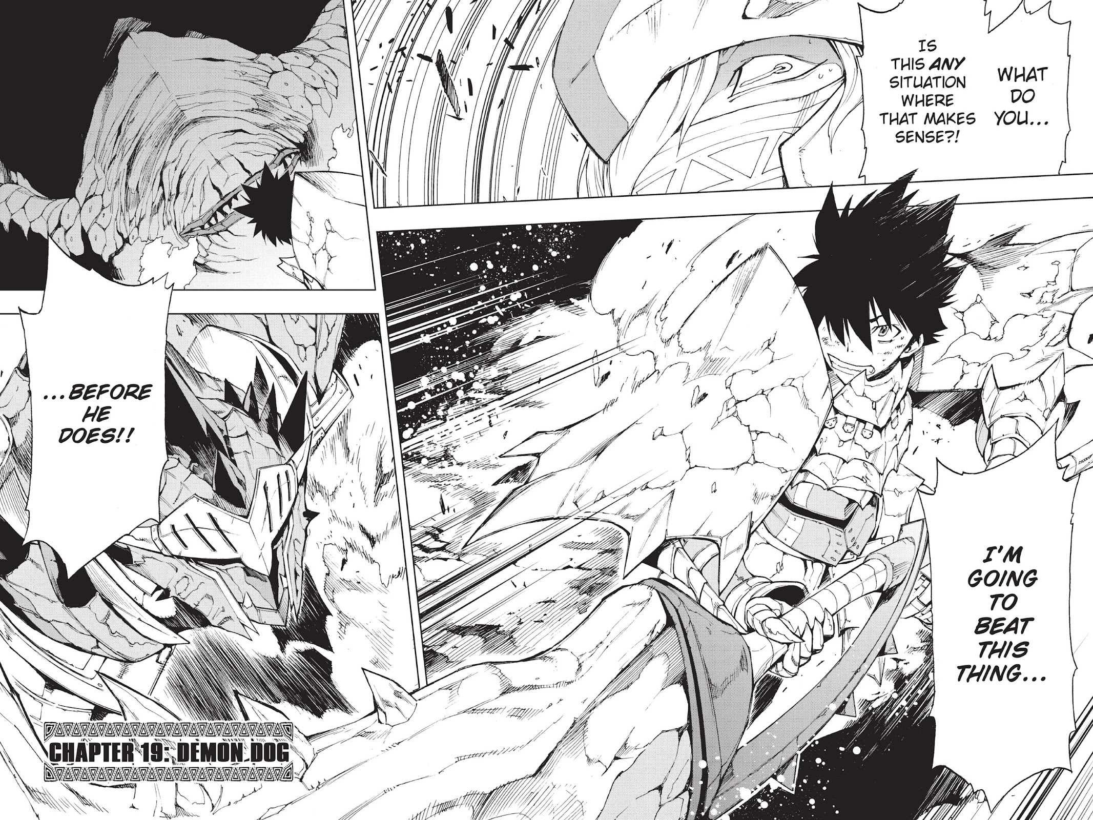 Monster Hunter - Senkou no Kariudo Chapter 19 page 4 - Chapter 19: Demon Dog