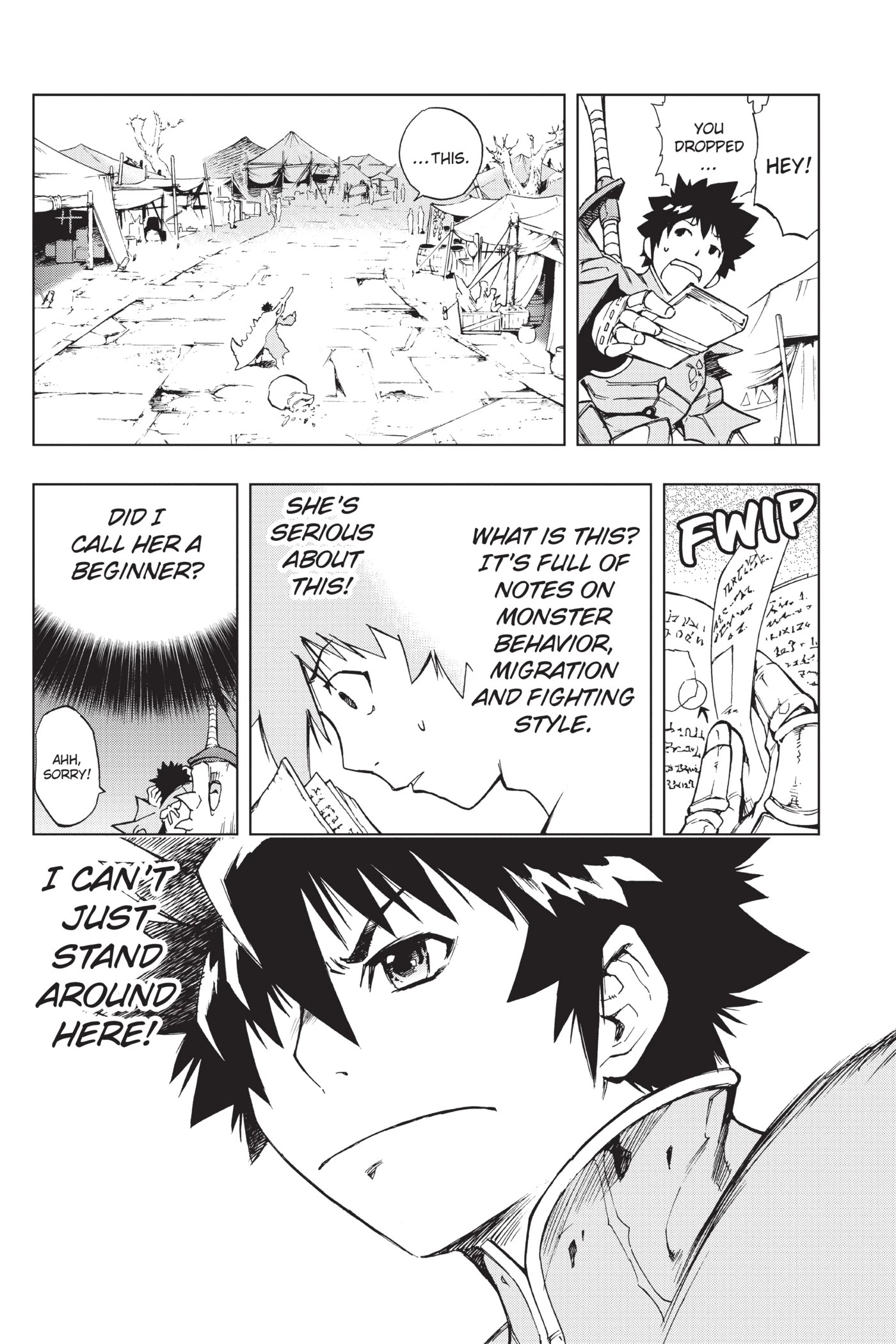 Monster Hunter - Senkou no Kariudo Chapter 2 page 10 - Chapter 2: Under a foreign sky