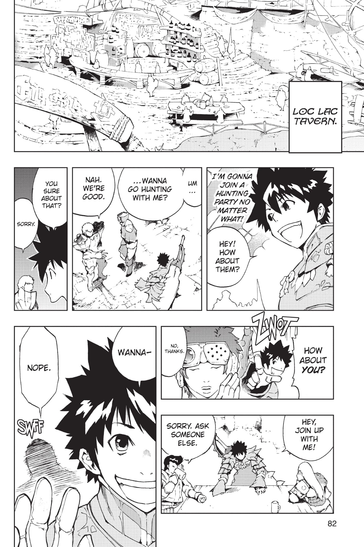 Monster Hunter - Senkou no Kariudo Chapter 2 page 11 - Chapter 2: Under a foreign sky