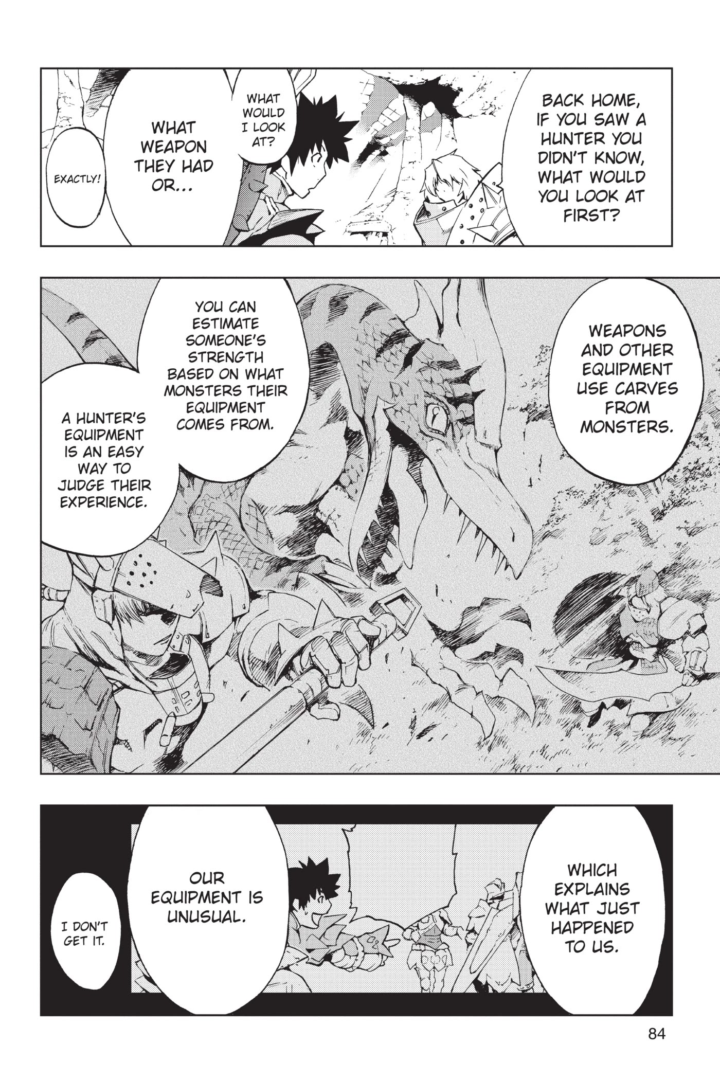 Monster Hunter - Senkou no Kariudo Chapter 2 page 13 - Chapter 2: Under a foreign sky