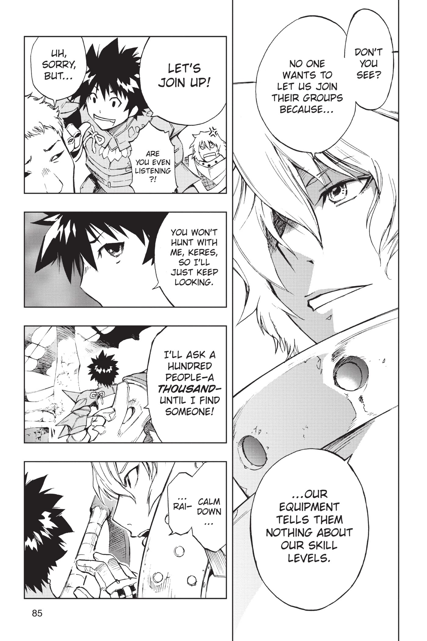 Monster Hunter - Senkou no Kariudo Chapter 2 page 14 - Chapter 2: Under a foreign sky