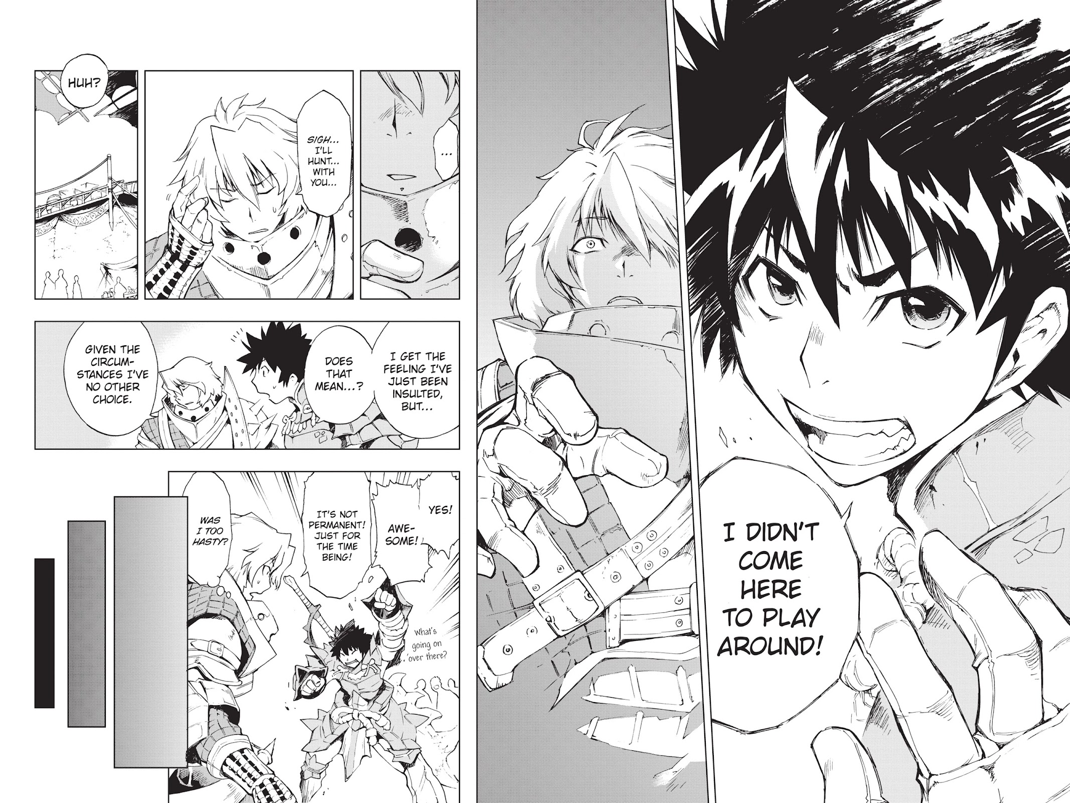 Monster Hunter - Senkou no Kariudo Chapter 2 page 15 - Chapter 2: Under a foreign sky