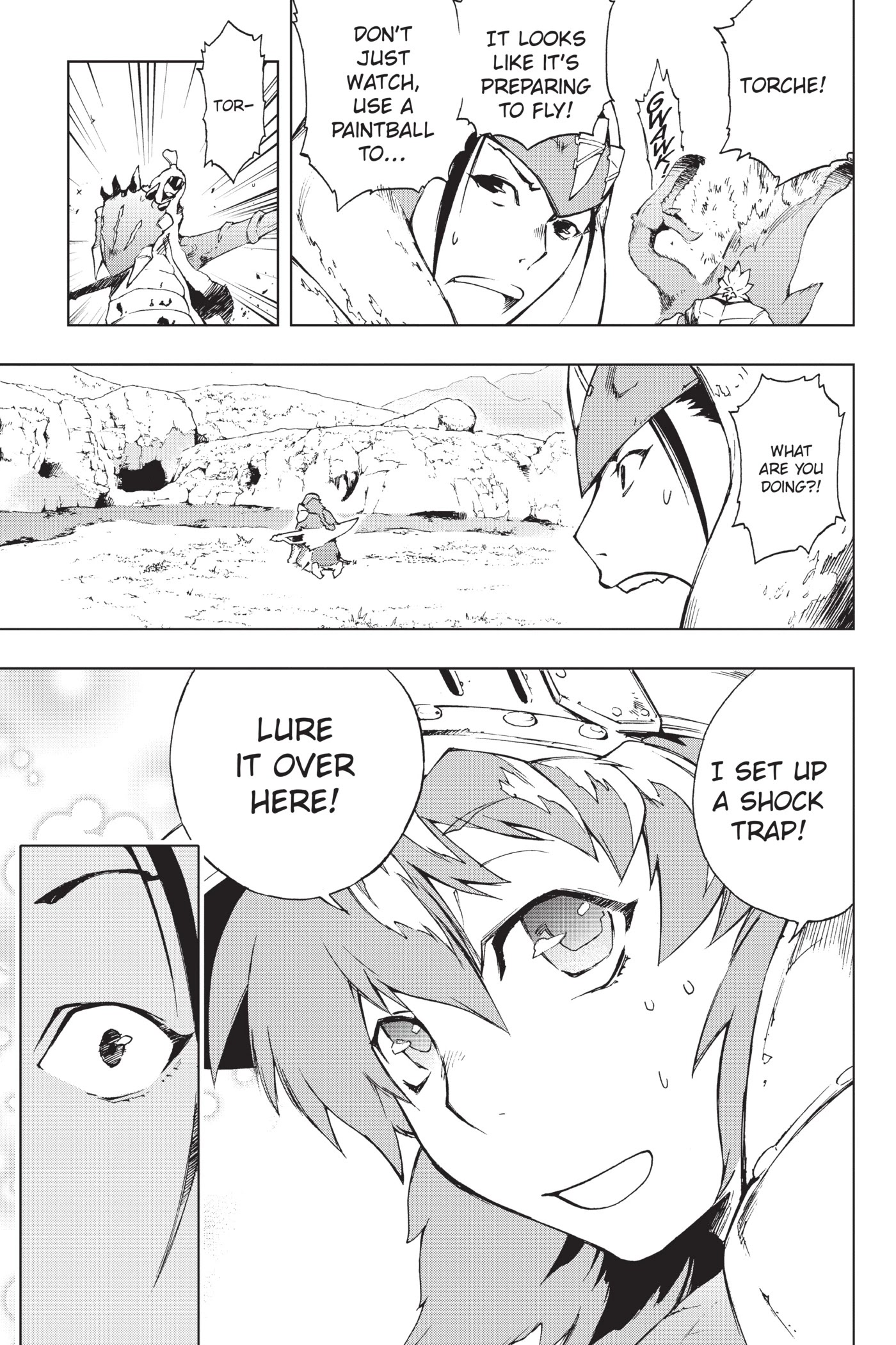 Monster Hunter - Senkou no Kariudo Chapter 2 page 18 - Chapter 2: Under a foreign sky