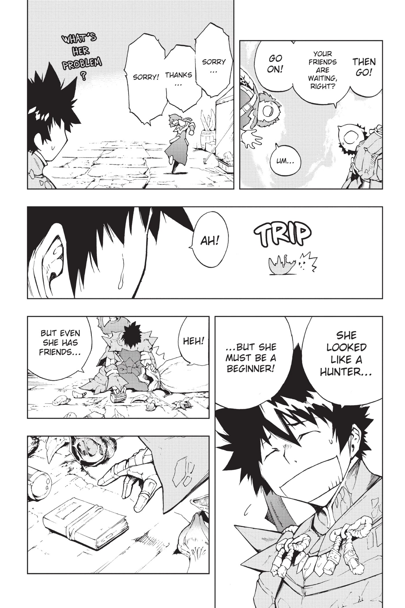Monster Hunter - Senkou no Kariudo Chapter 2 page 9 - Chapter 2: Under a foreign sky