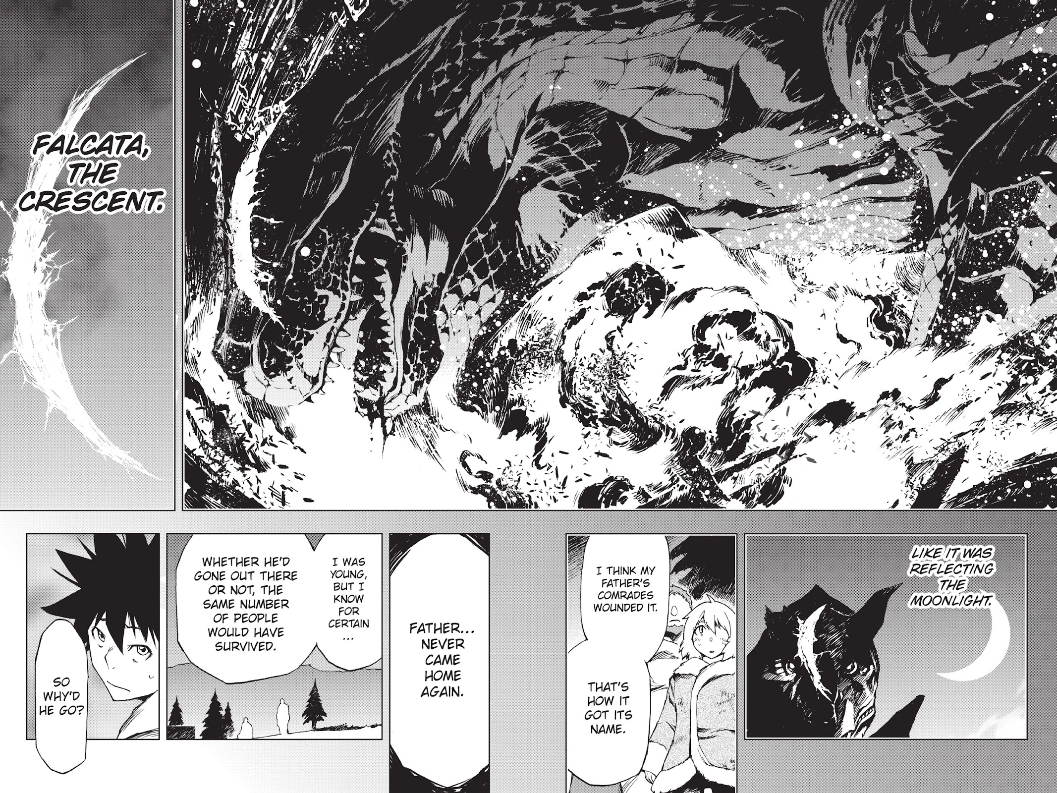 Monster Hunter - Senkou no Kariudo Chapter 21 page 13 - Chapter 21: Crescent