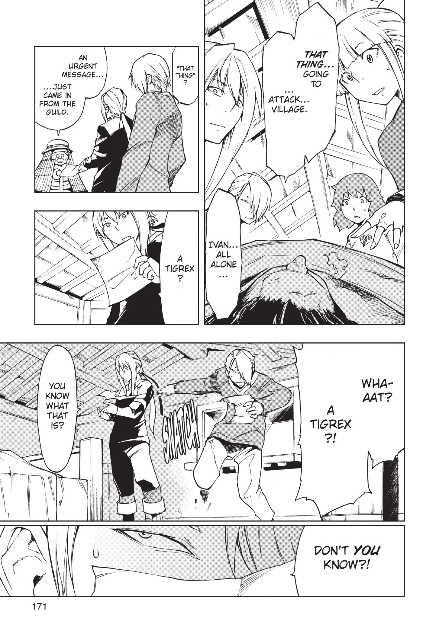 Monster Hunter - Senkou no Kariudo Chapter 22 page 15 - Chapter 22: Strange Earthquake