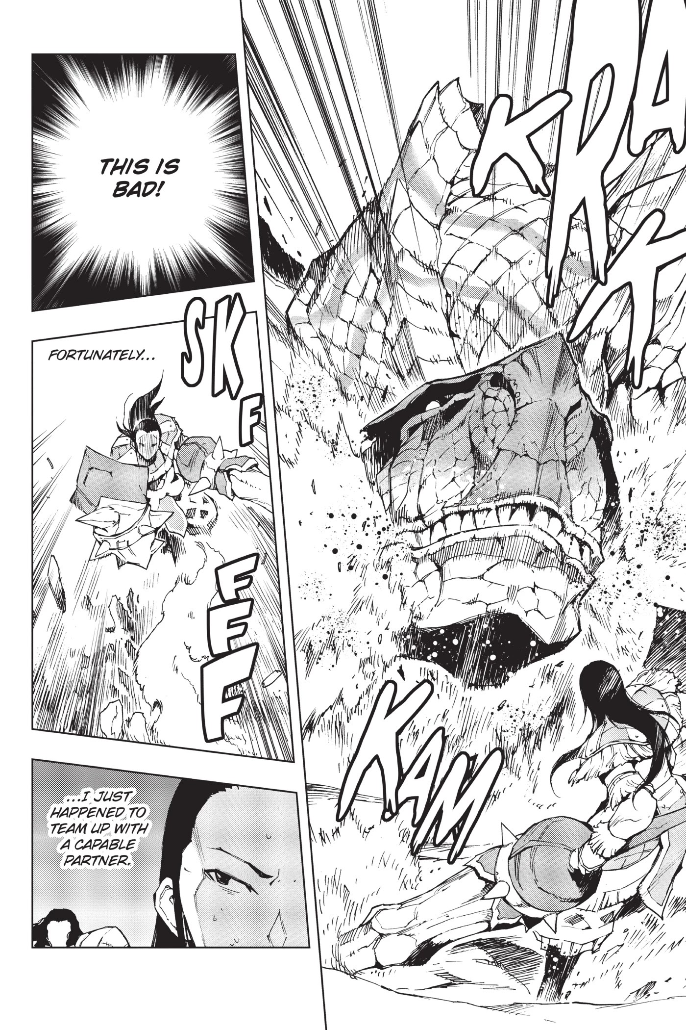 Monster Hunter - Senkou no Kariudo Chapter 22 page 7 - Chapter 22: Strange Earthquake