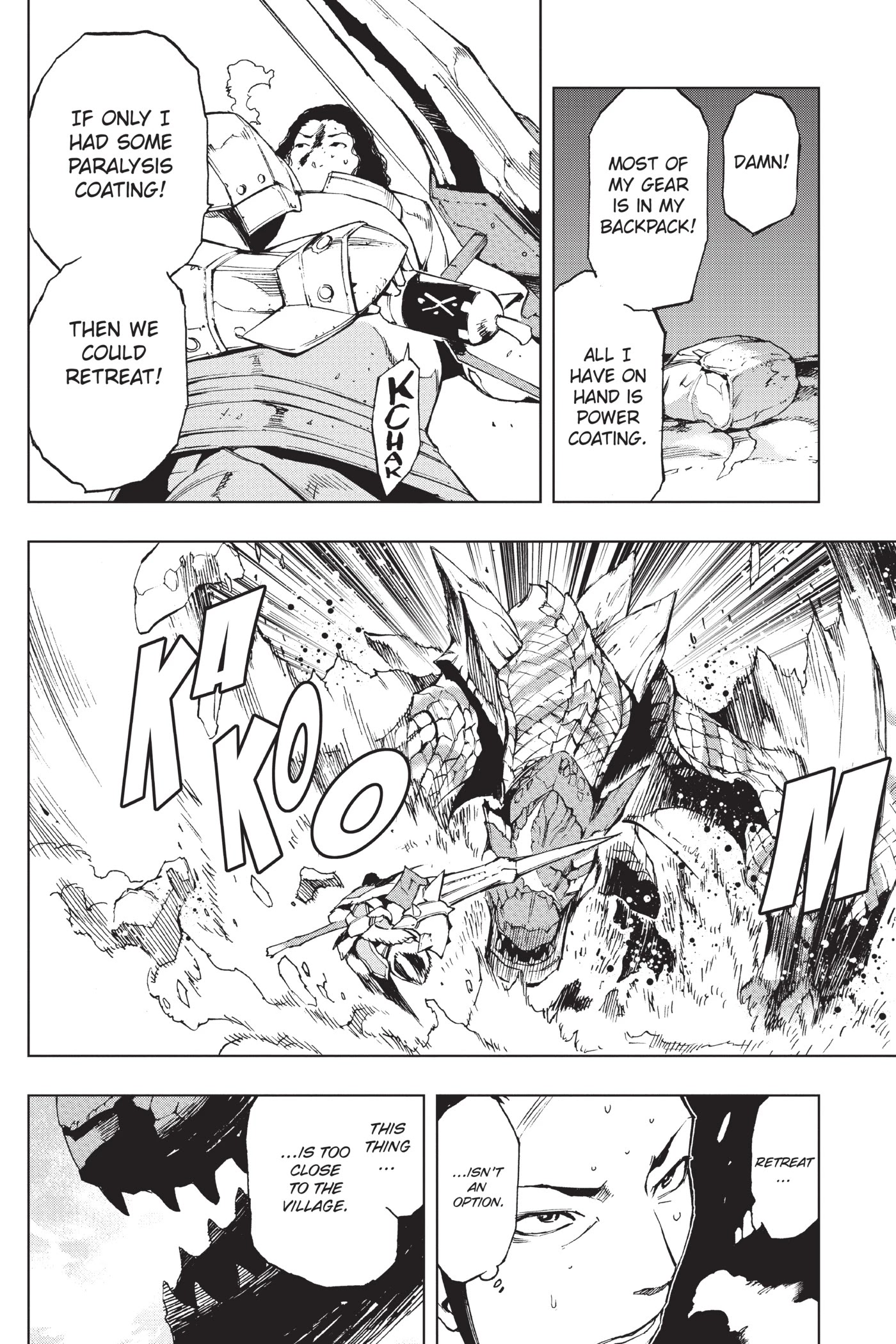 Monster Hunter - Senkou no Kariudo Chapter 22 page 9 - Chapter 22: Strange Earthquake
