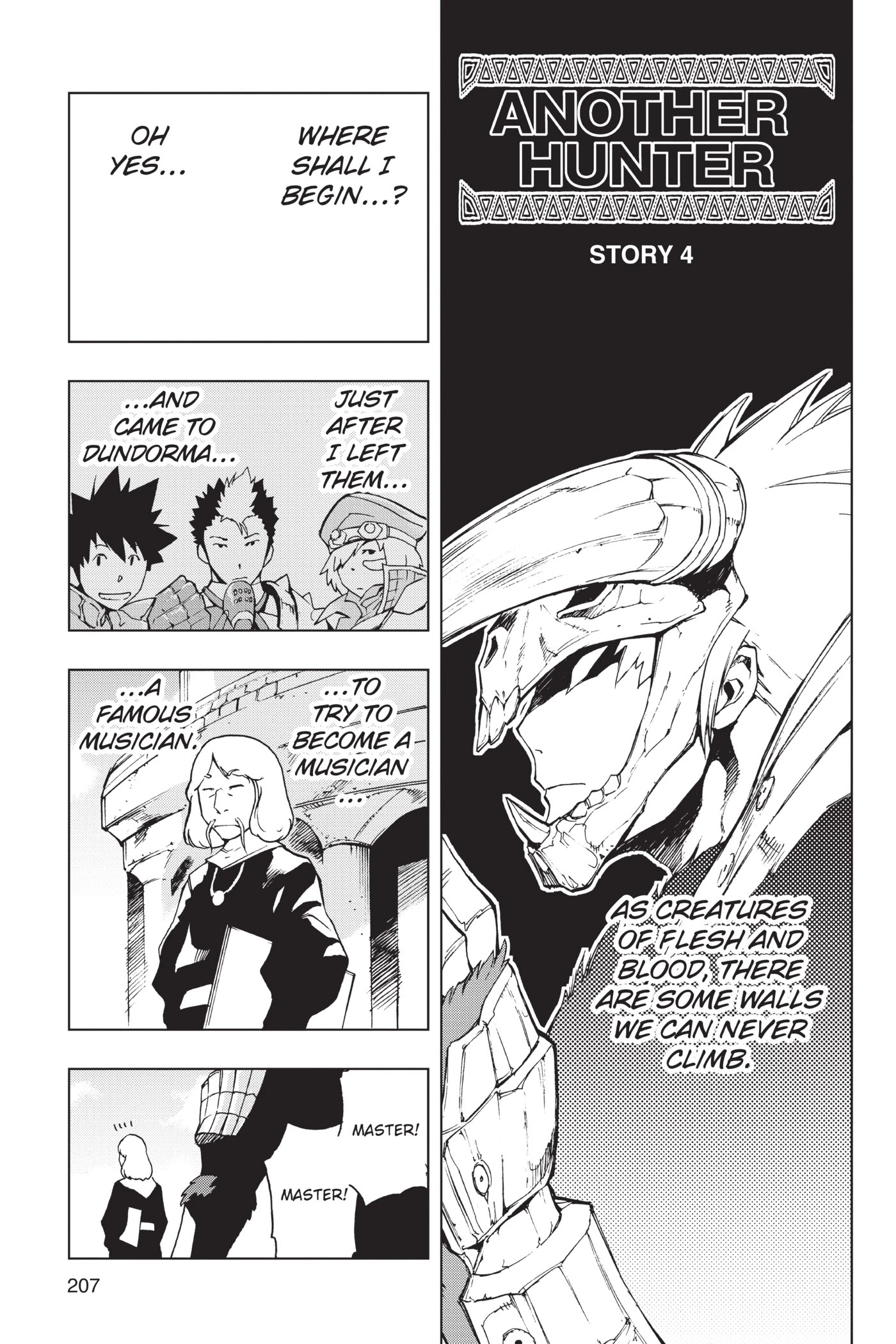 Monster Hunter - Senkou no Kariudo Chapter 23.5 page 1 - Chapter 23.5: Another Hunter 3