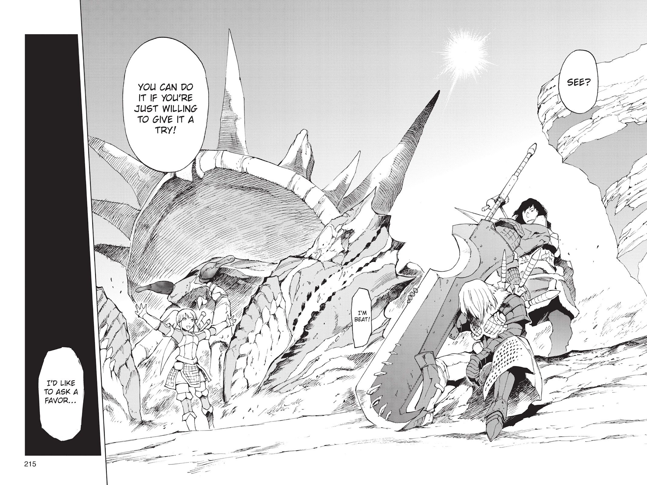 Monster Hunter - Senkou no Kariudo Chapter 23.5 page 8 - Chapter 23.5: Another Hunter 3