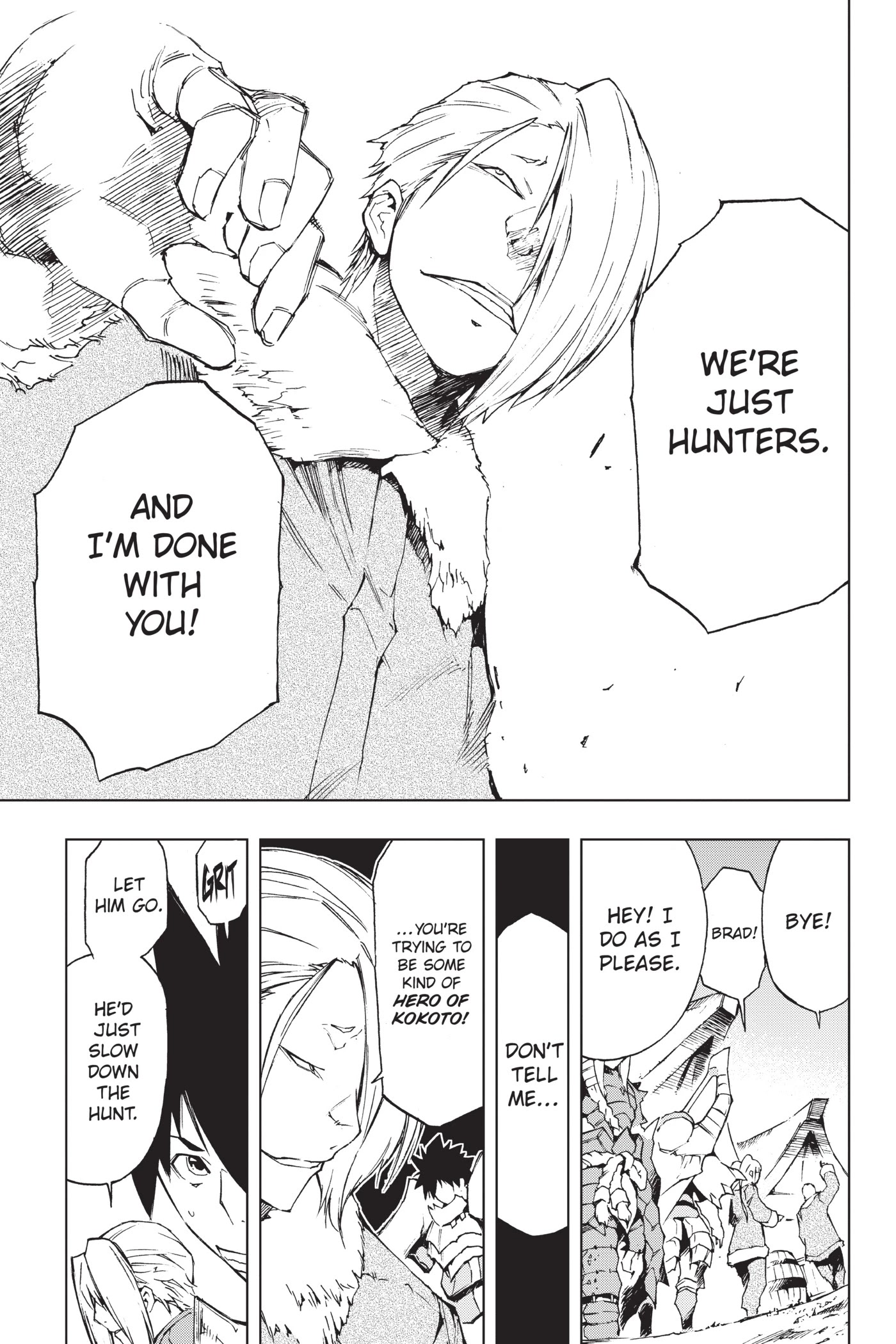 Monster Hunter - Senkou no Kariudo Chapter 23 page 10 - Chapter 23: Dark and Snowy Mountain