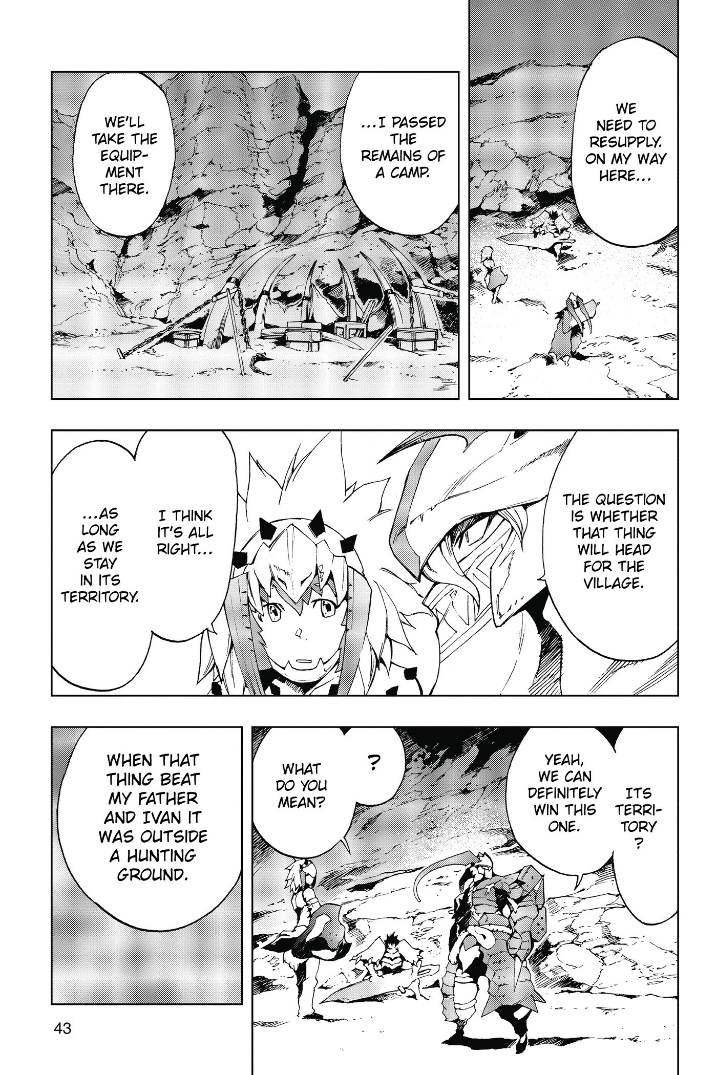 Monster Hunter - Senkou no Kariudo Chapter 25 page 14 - Chapter 25: To Be a Hunter