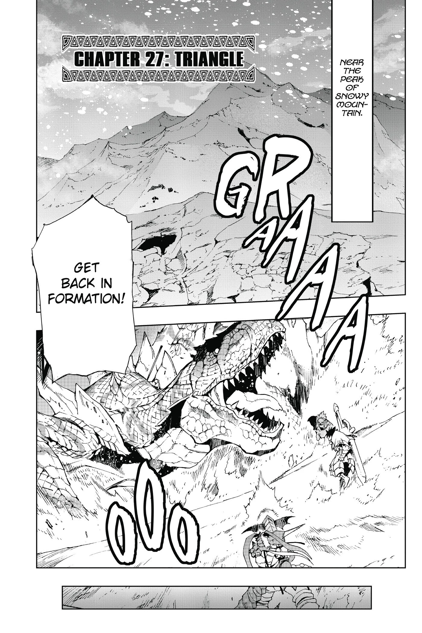 Monster Hunter - Senkou no Kariudo Chapter 27 page 1 - Chapter 27: Triangle