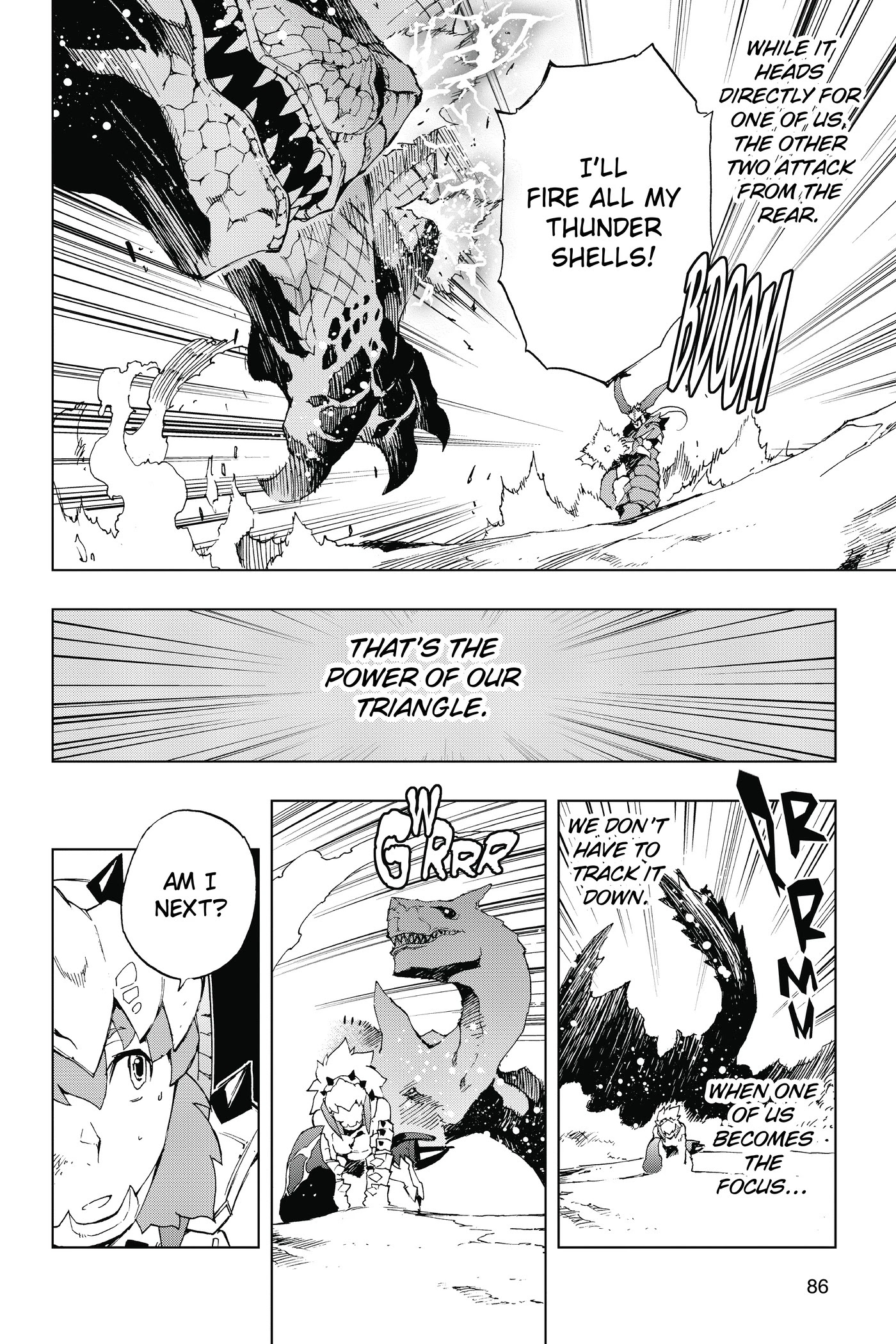 Monster Hunter - Senkou no Kariudo Chapter 27 page 7 - Chapter 27: Triangle