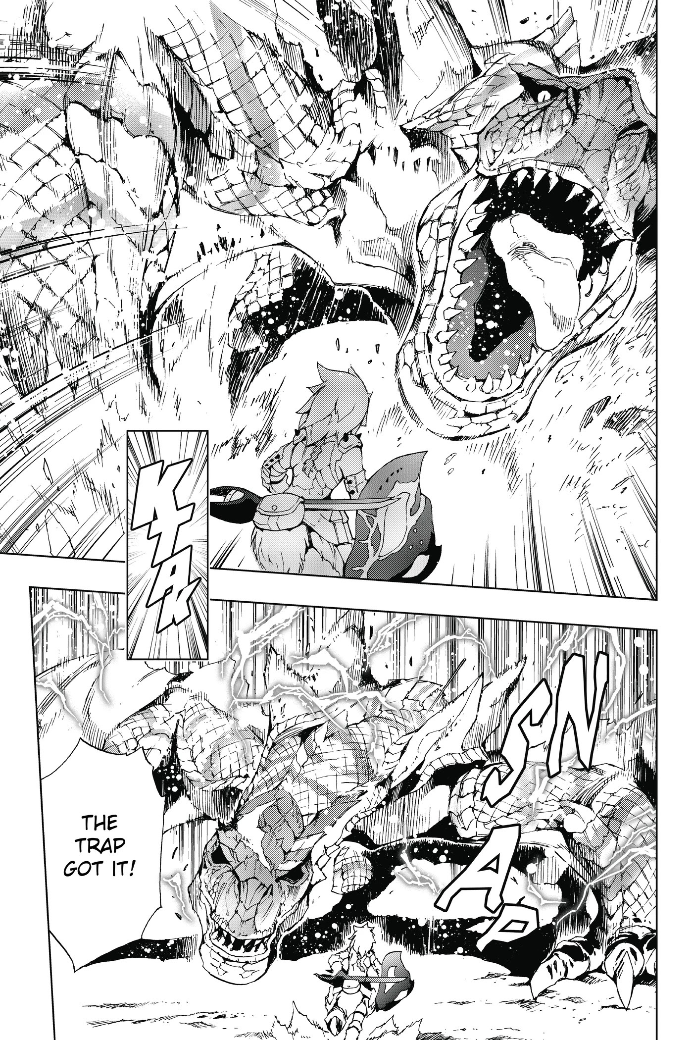 Monster Hunter - Senkou no Kariudo Chapter 27 page 8 - Chapter 27: Triangle