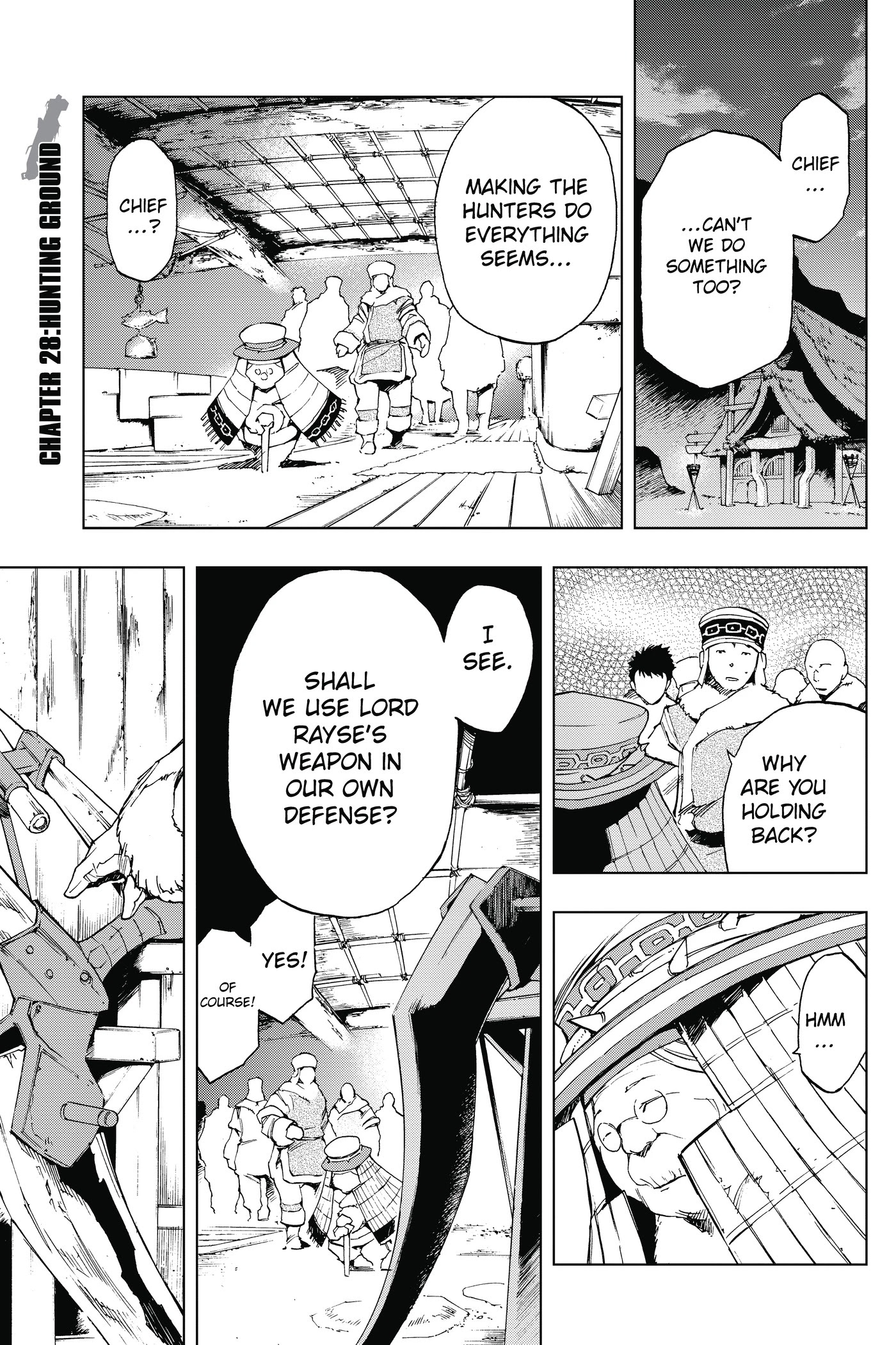 Monster Hunter - Senkou no Kariudo Chapter 28 page 1 - Chapter 28: Hunting Ground