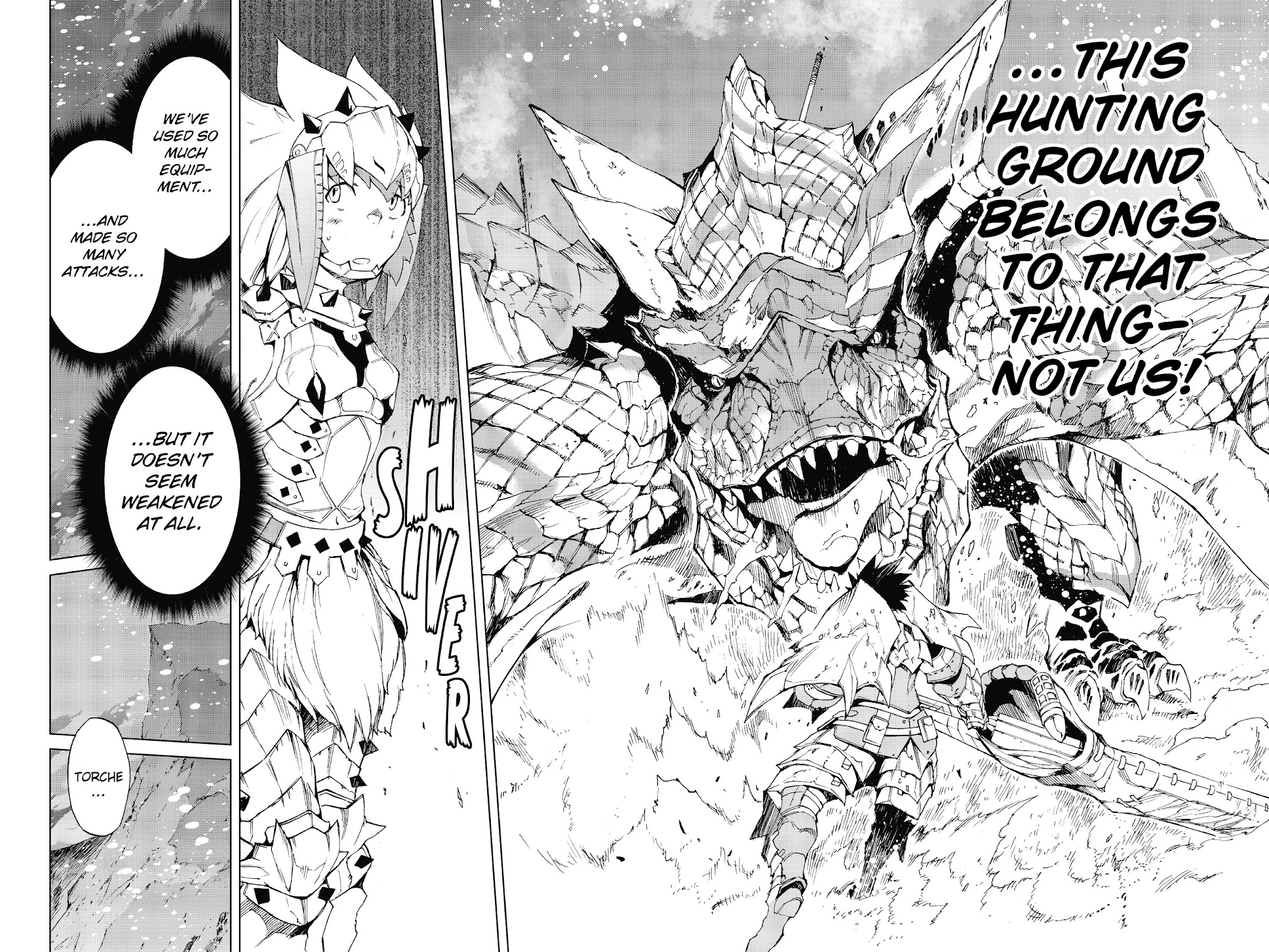 Monster Hunter - Senkou no Kariudo Chapter 28 page 13 - Chapter 28: Hunting Ground