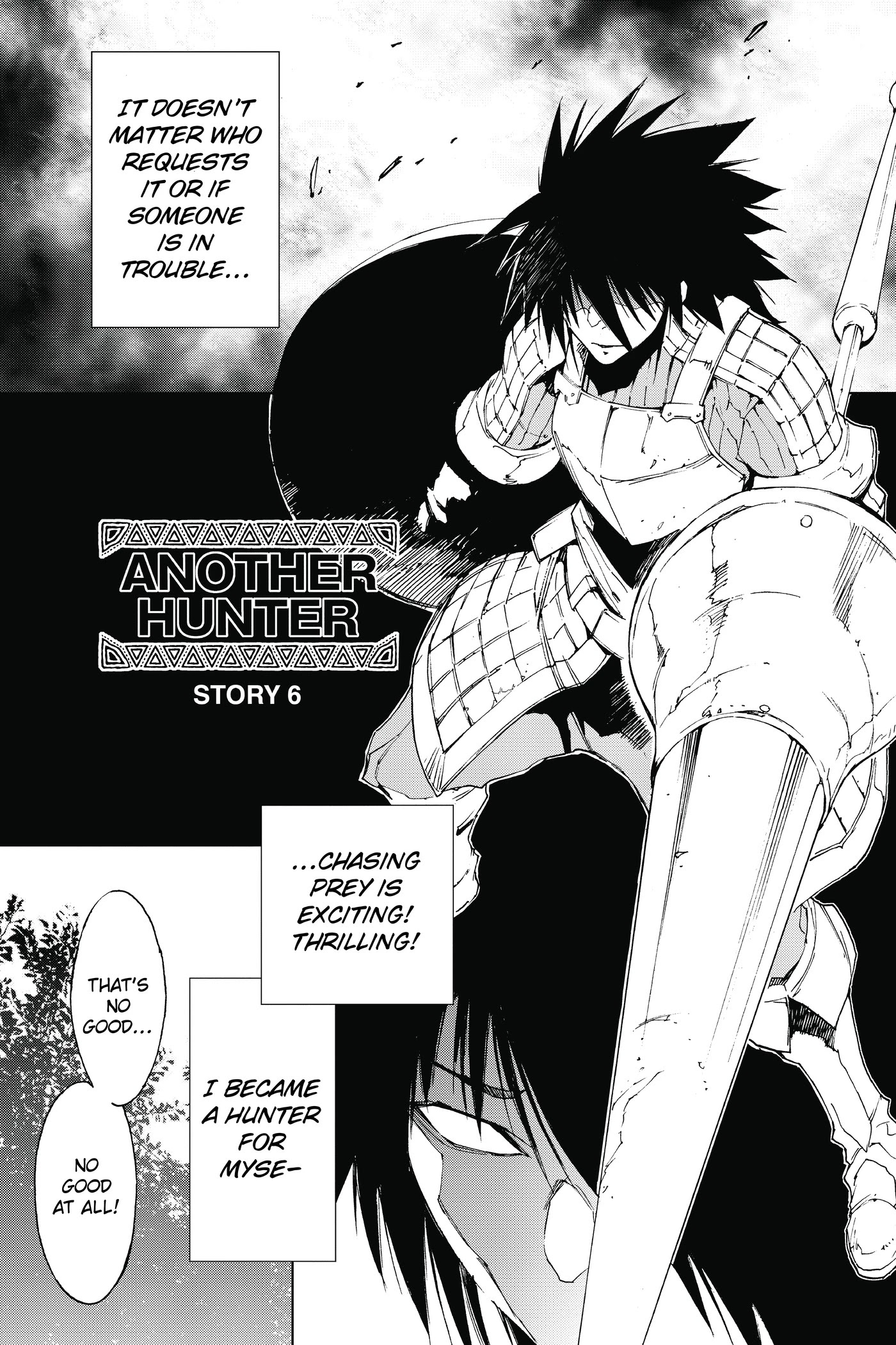 Monster Hunter - Senkou no Kariudo Chapter 31.5 page 1 - Chapter 31.5: Another Hunter 4