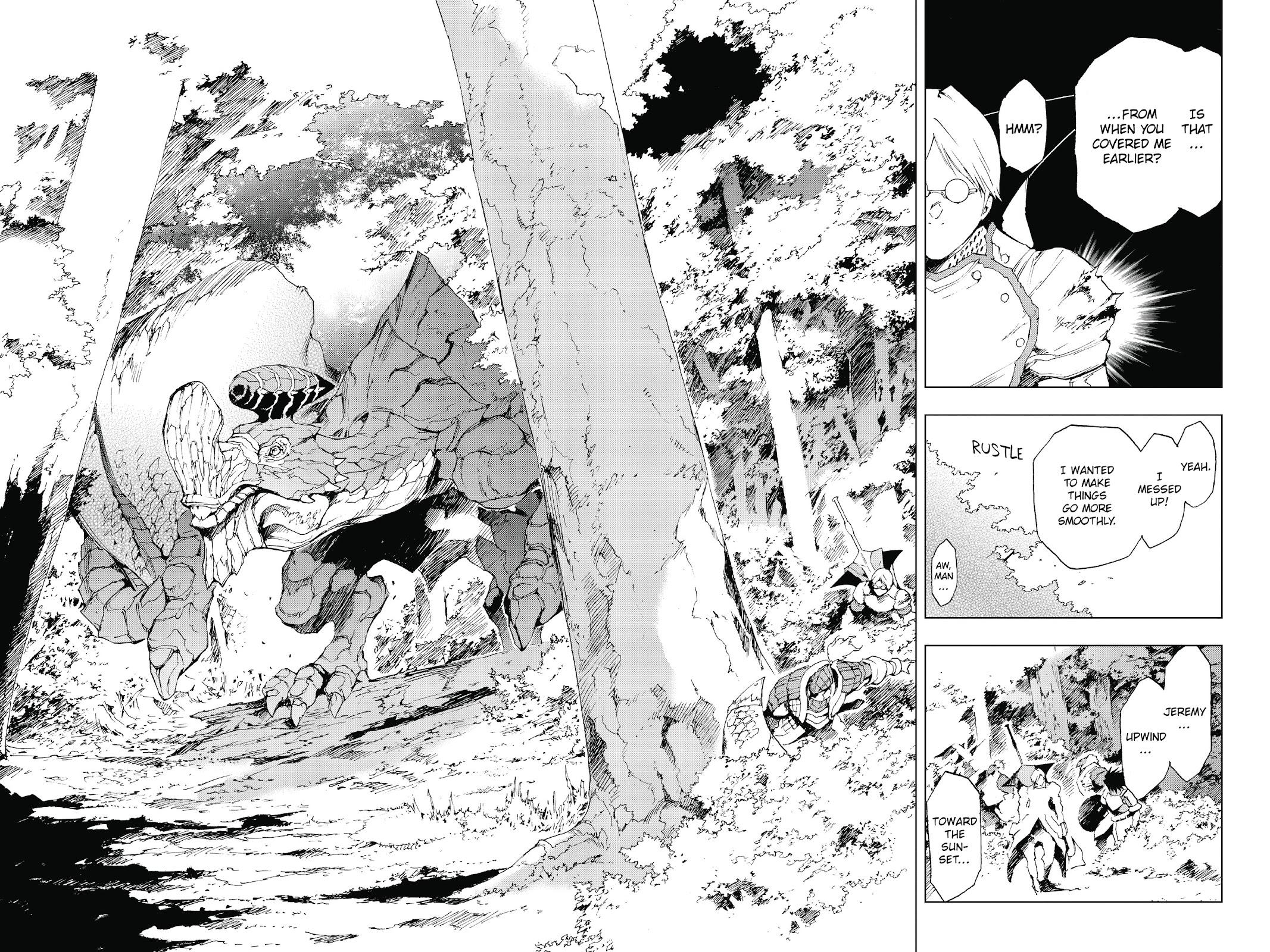Monster Hunter - Senkou no Kariudo Chapter 31.5 page 4 - Chapter 31.5: Another Hunter 4