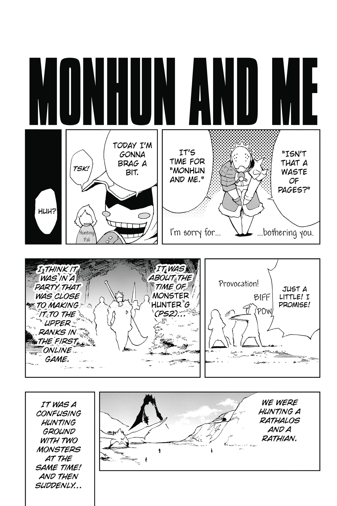Monster Hunter - Senkou no Kariudo Chapter 31.5 page 6 - Chapter 31.5: Another Hunter 4