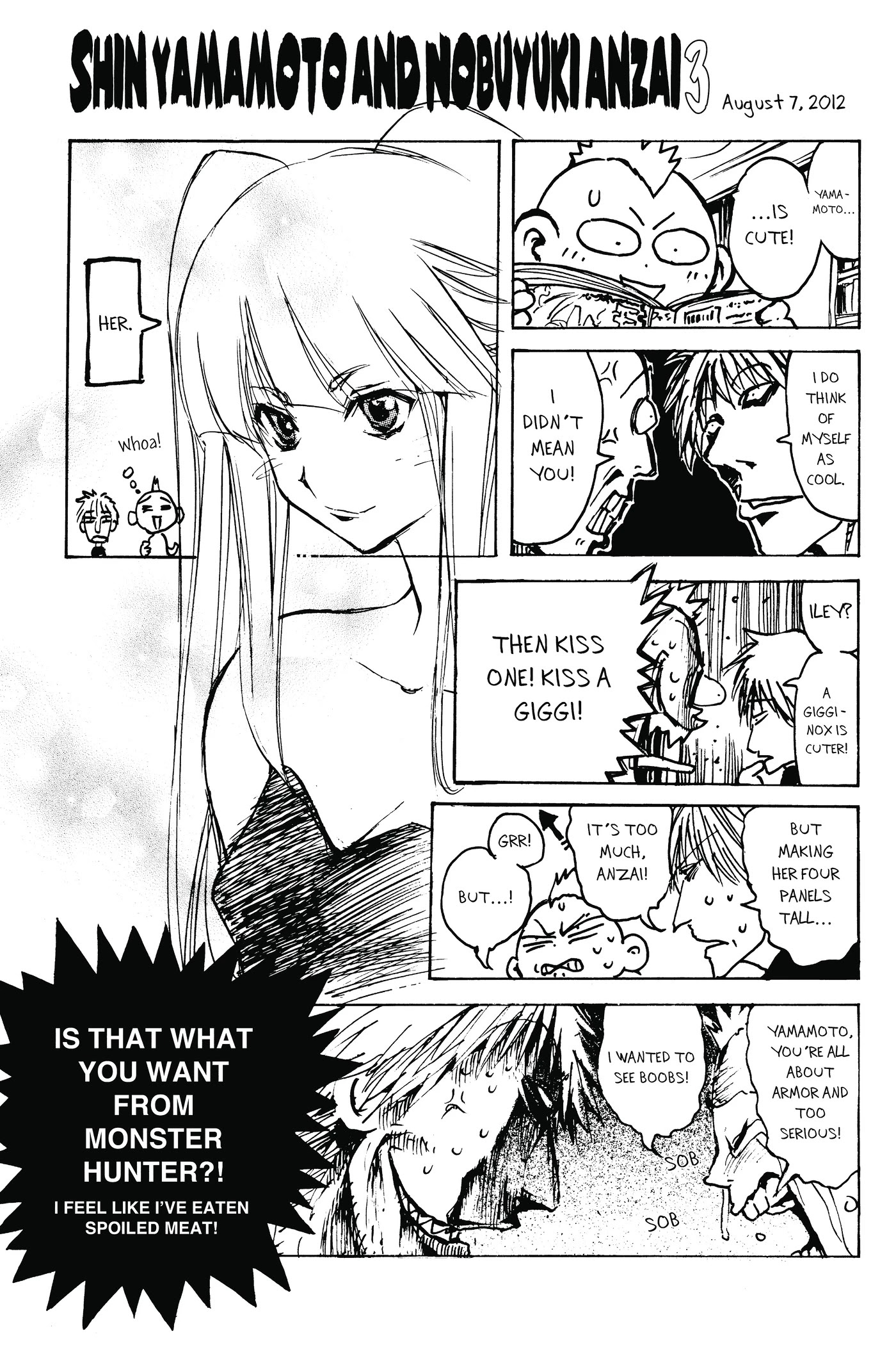 Monster Hunter - Senkou no Kariudo Chapter 31.5 page 8 - Chapter 31.5: Another Hunter 4