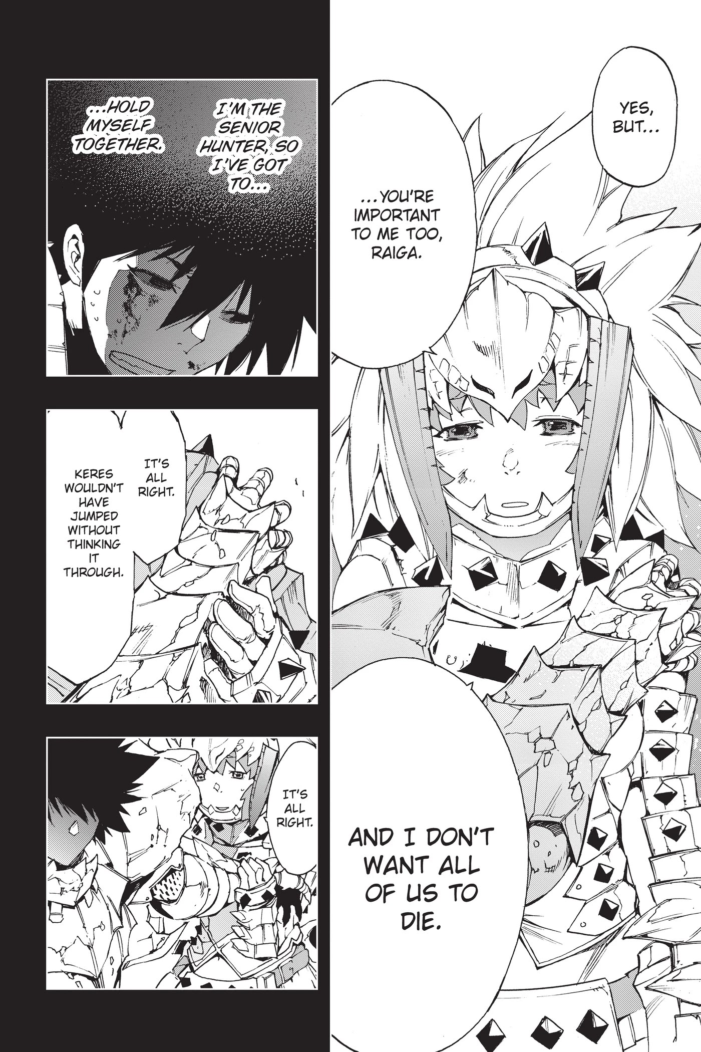 Monster Hunter - Senkou no Kariudo Chapter 32 page 13 - Chapter 32: And Morning Comes