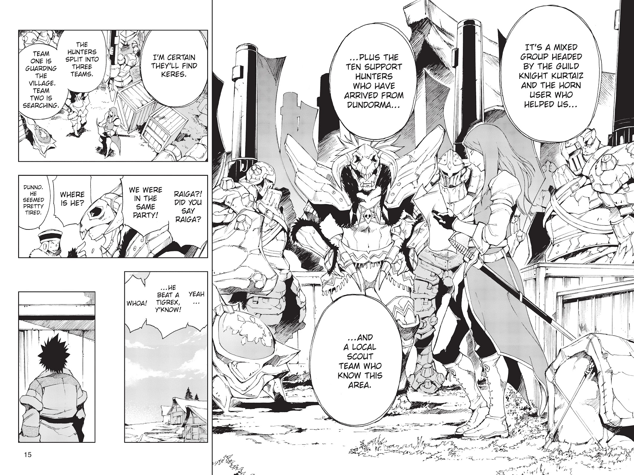 Monster Hunter - Senkou no Kariudo Chapter 32 page 15 - Chapter 32: And Morning Comes