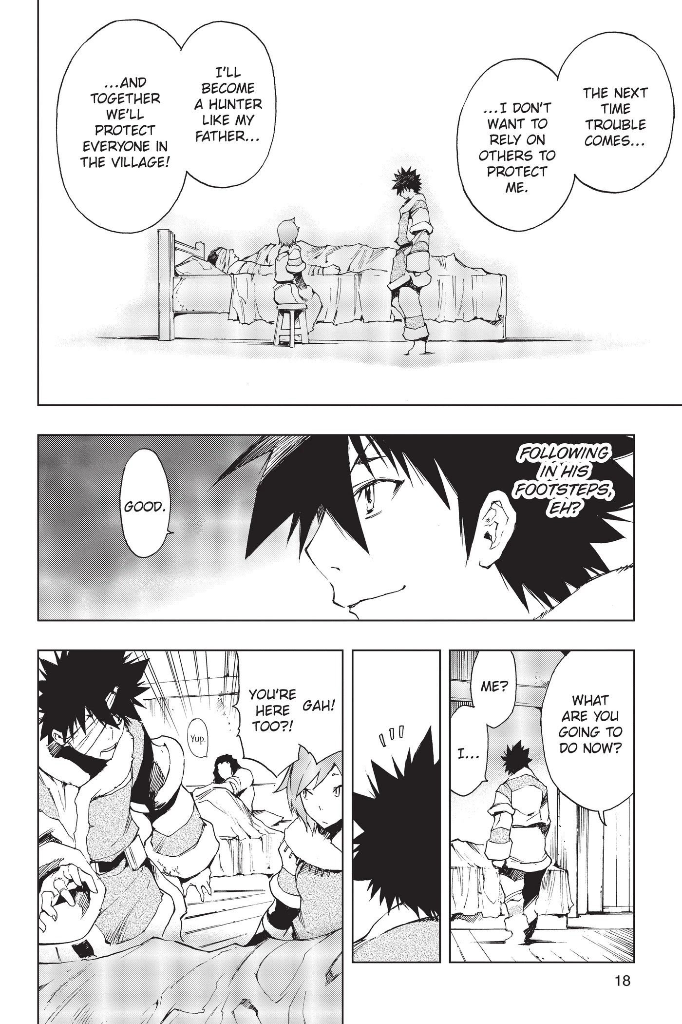 Monster Hunter - Senkou no Kariudo Chapter 32 page 18 - Chapter 32: And Morning Comes