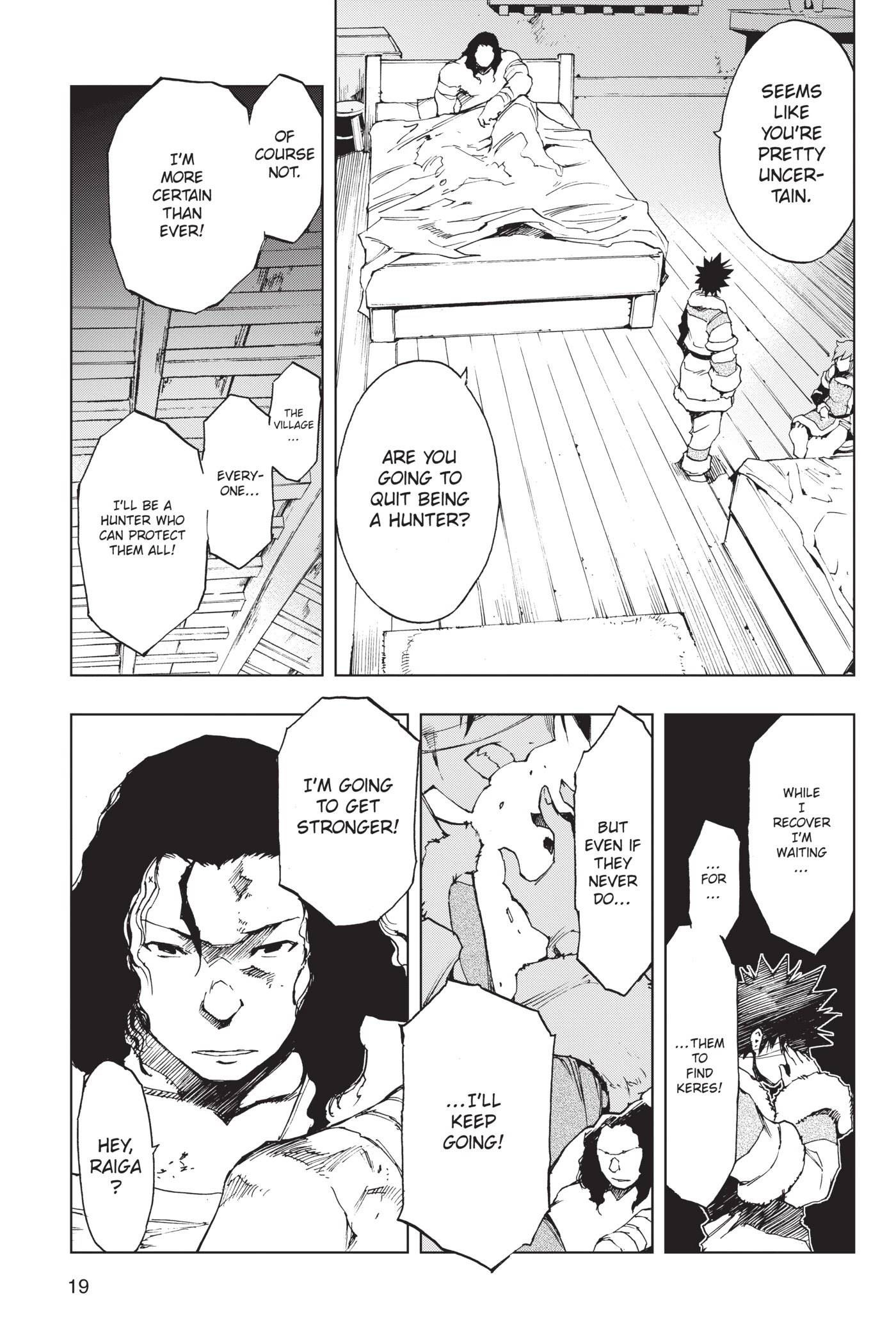 Monster Hunter - Senkou no Kariudo Chapter 32 page 19 - Chapter 32: And Morning Comes