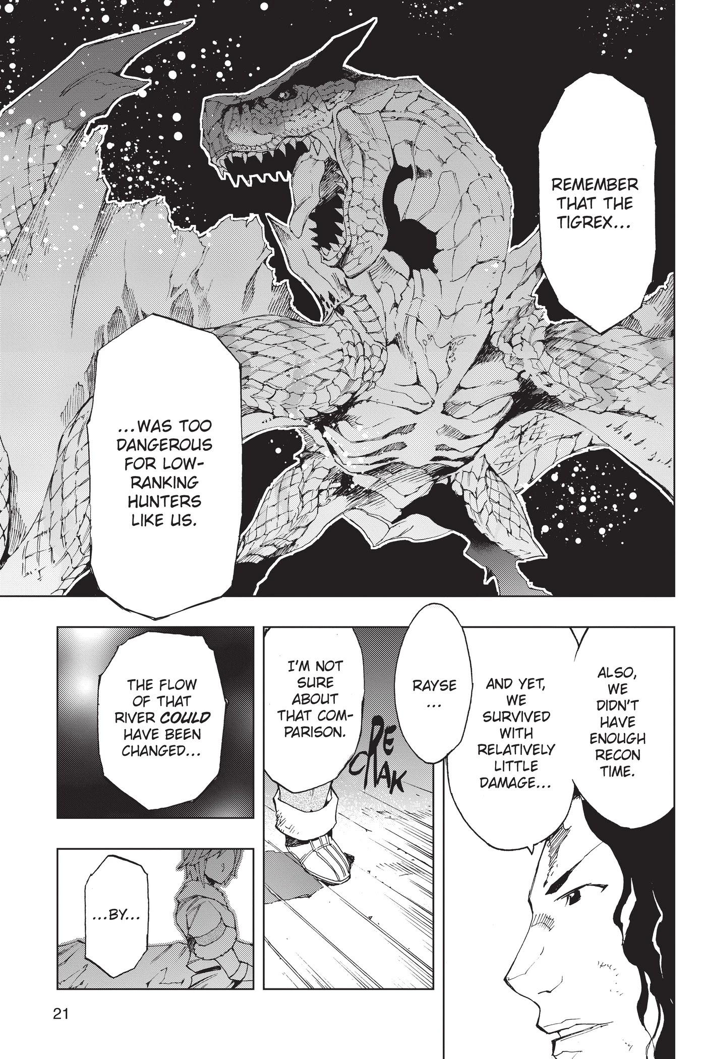 Monster Hunter - Senkou no Kariudo Chapter 32 page 21 - Chapter 32: And Morning Comes