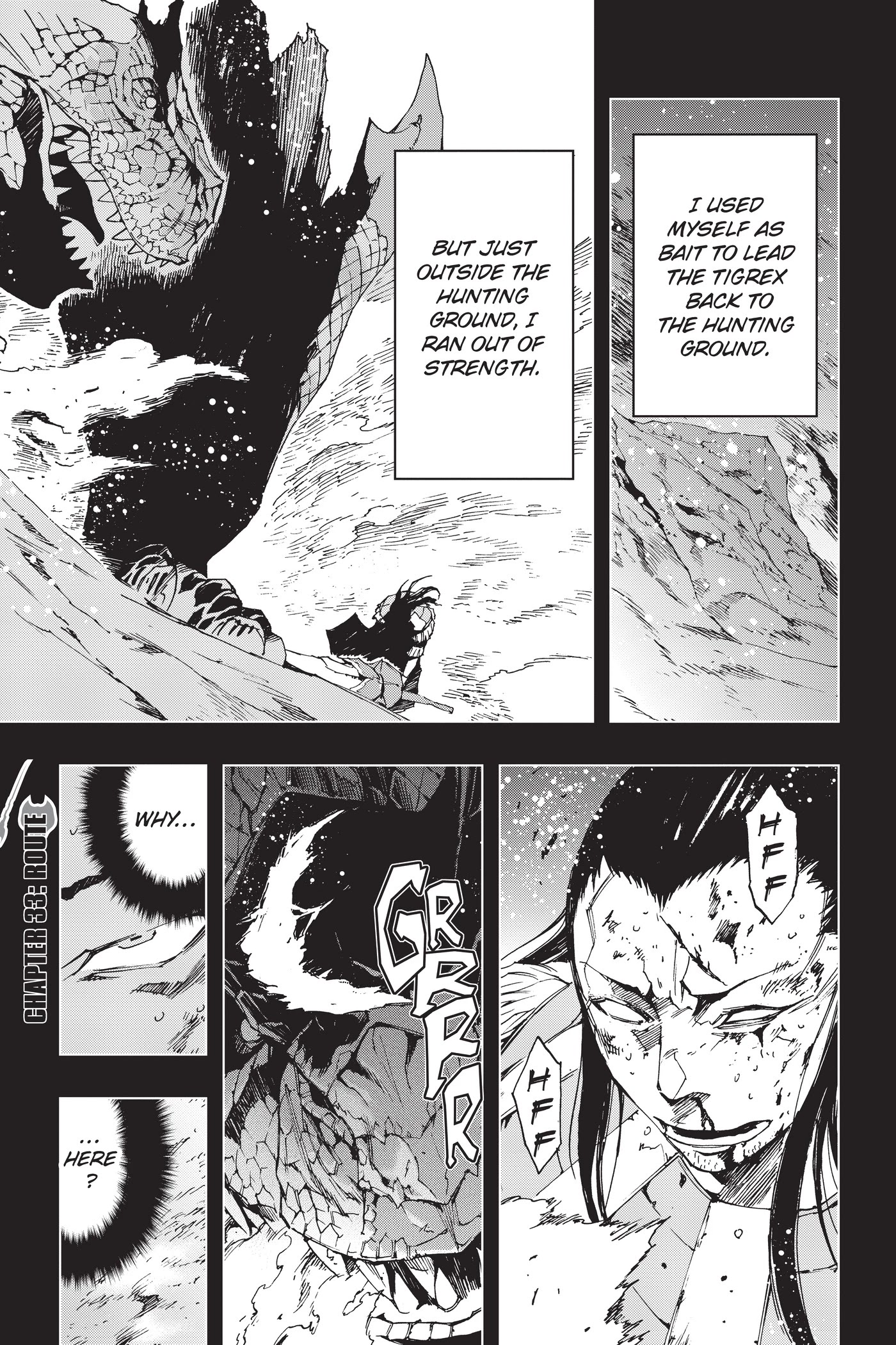 Monster Hunter - Senkou no Kariudo Chapter 33 page 1 - Chapter 33: Route