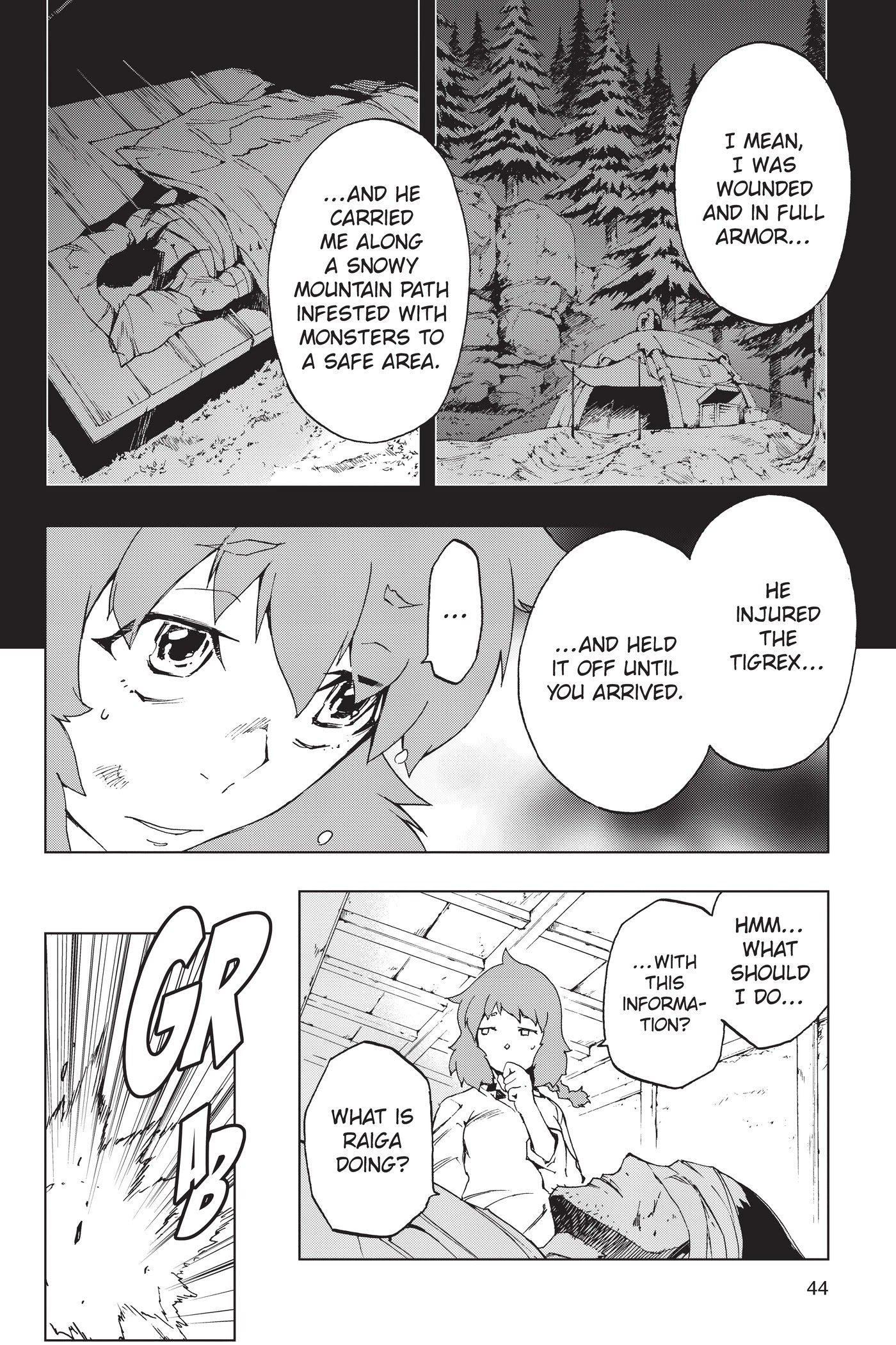 Monster Hunter - Senkou no Kariudo Chapter 33 page 12 - Chapter 33: Route