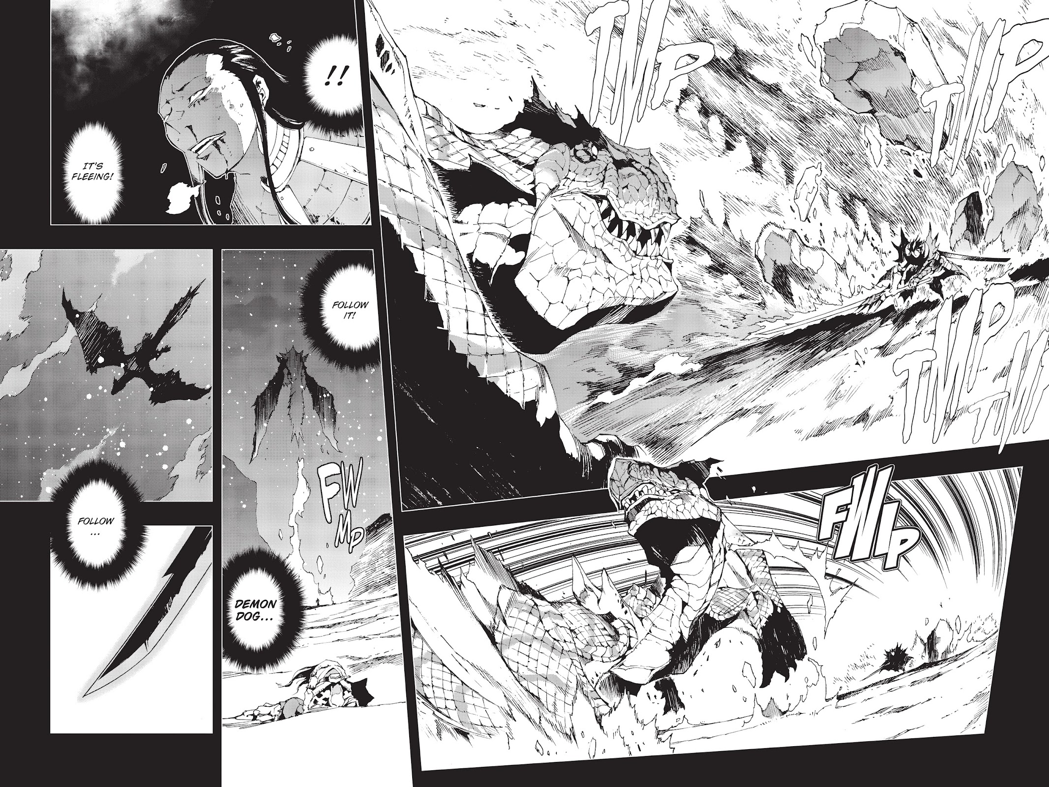 Monster Hunter - Senkou no Kariudo Chapter 33 page 9 - Chapter 33: Route
